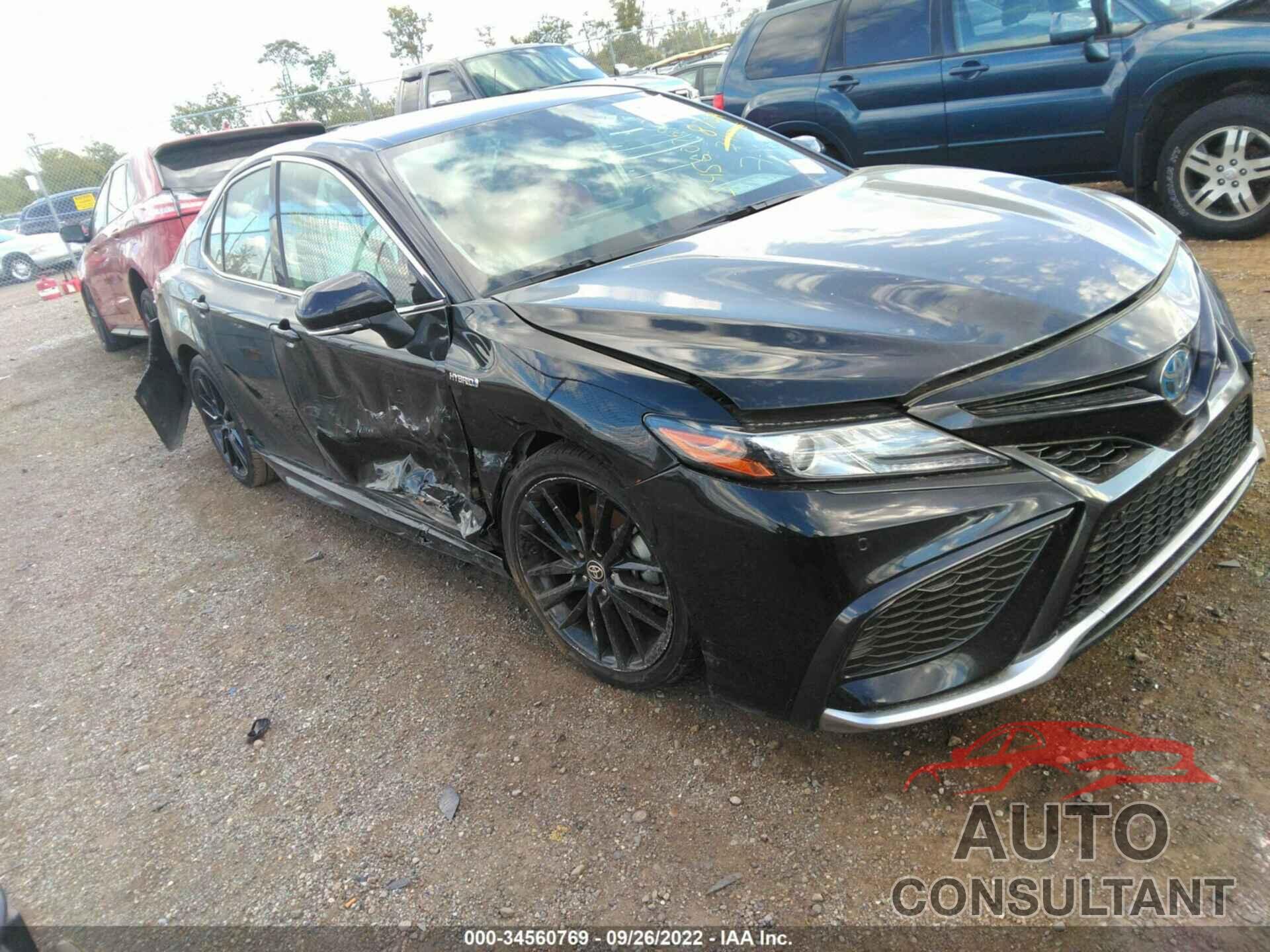 TOYOTA CAMRY 2021 - 4T1K31AK9MU546392