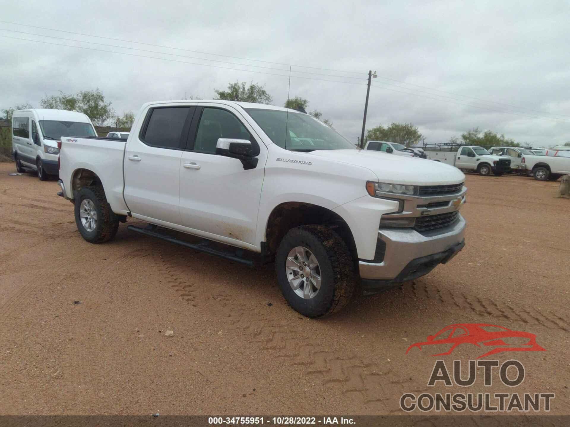 CHEVROLET SILVERADO 1500 2019 - 1GCUYDED9KZ285115