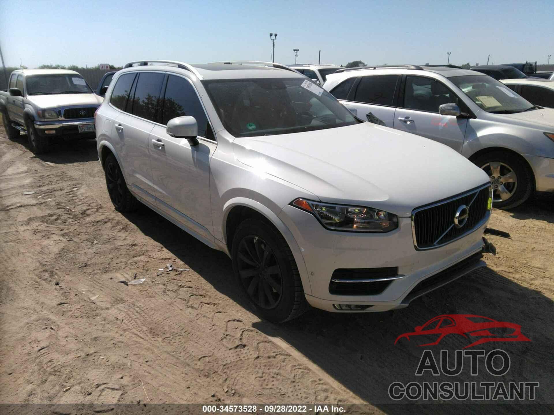 VOLVO XC90 2016 - YV4A22PK0G1012605