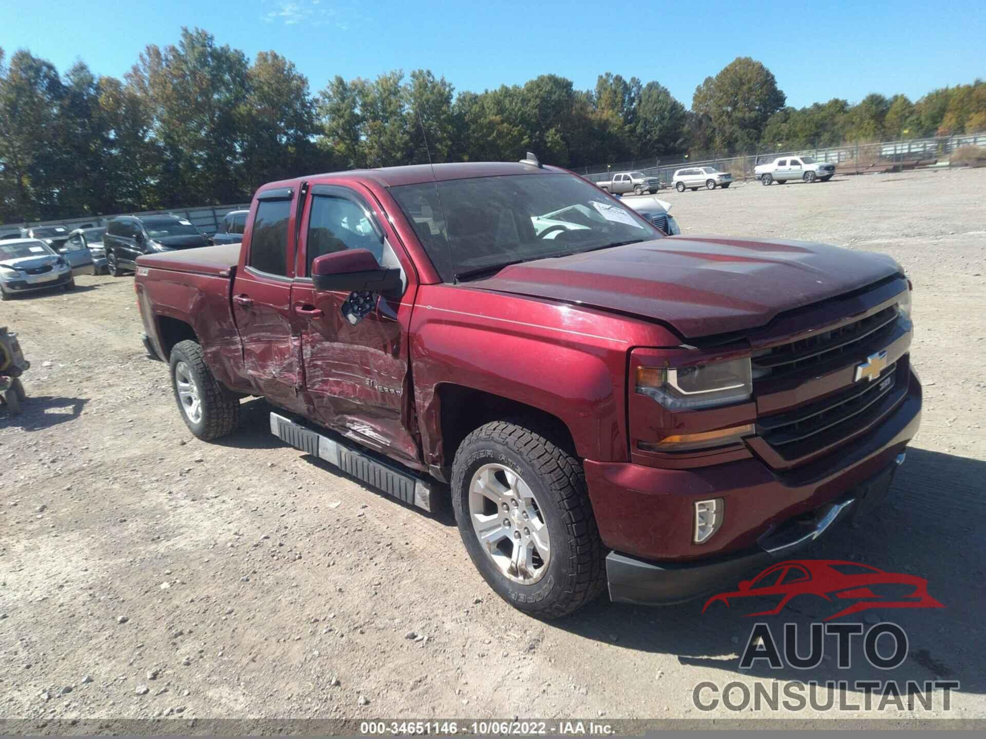 CHEVROLET SILVERADO 1500 2016 - 1GCVKREC7GZ244970