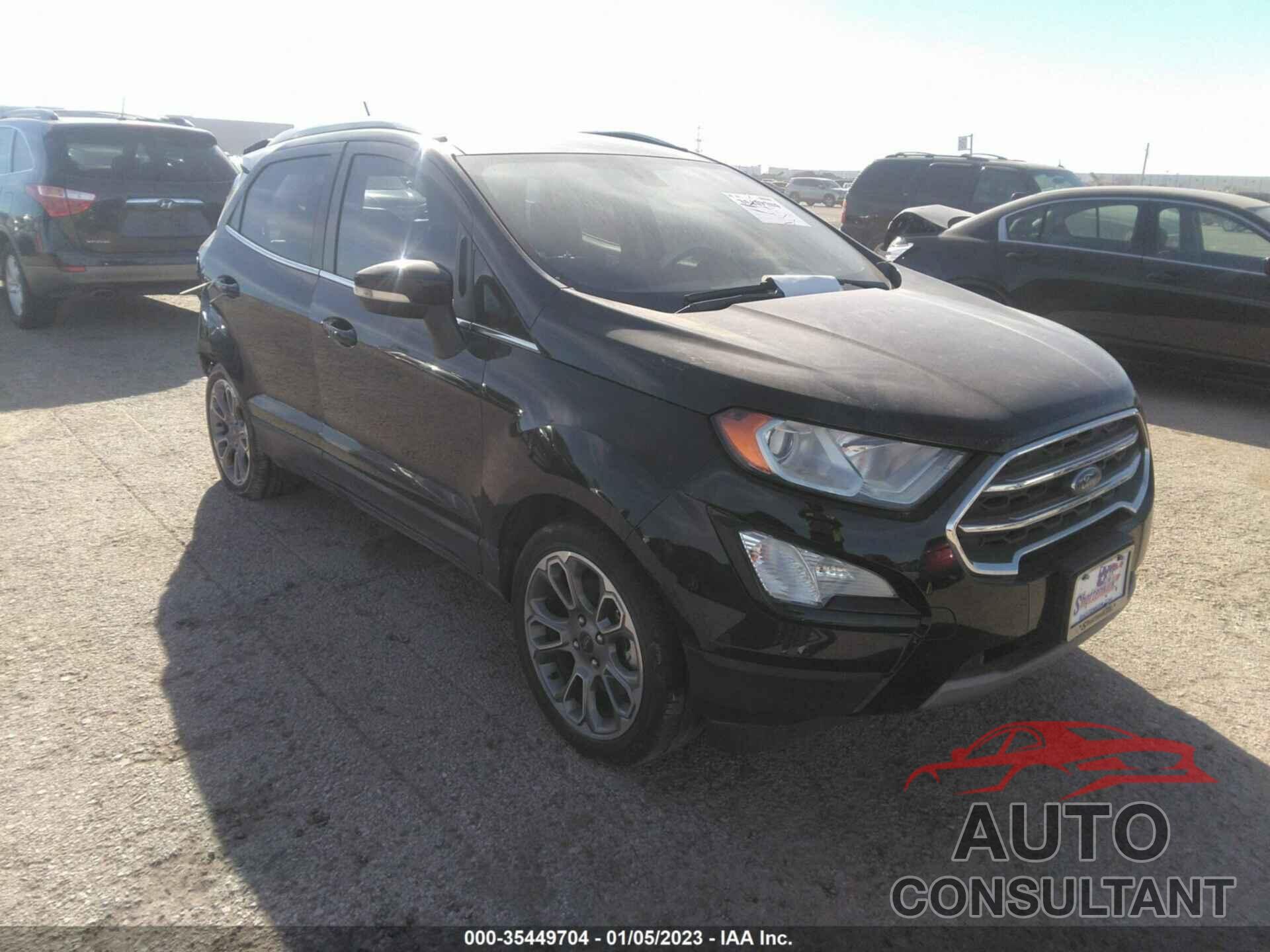 FORD ECOSPORT 2018 - MAJ3P1VE7JC223905