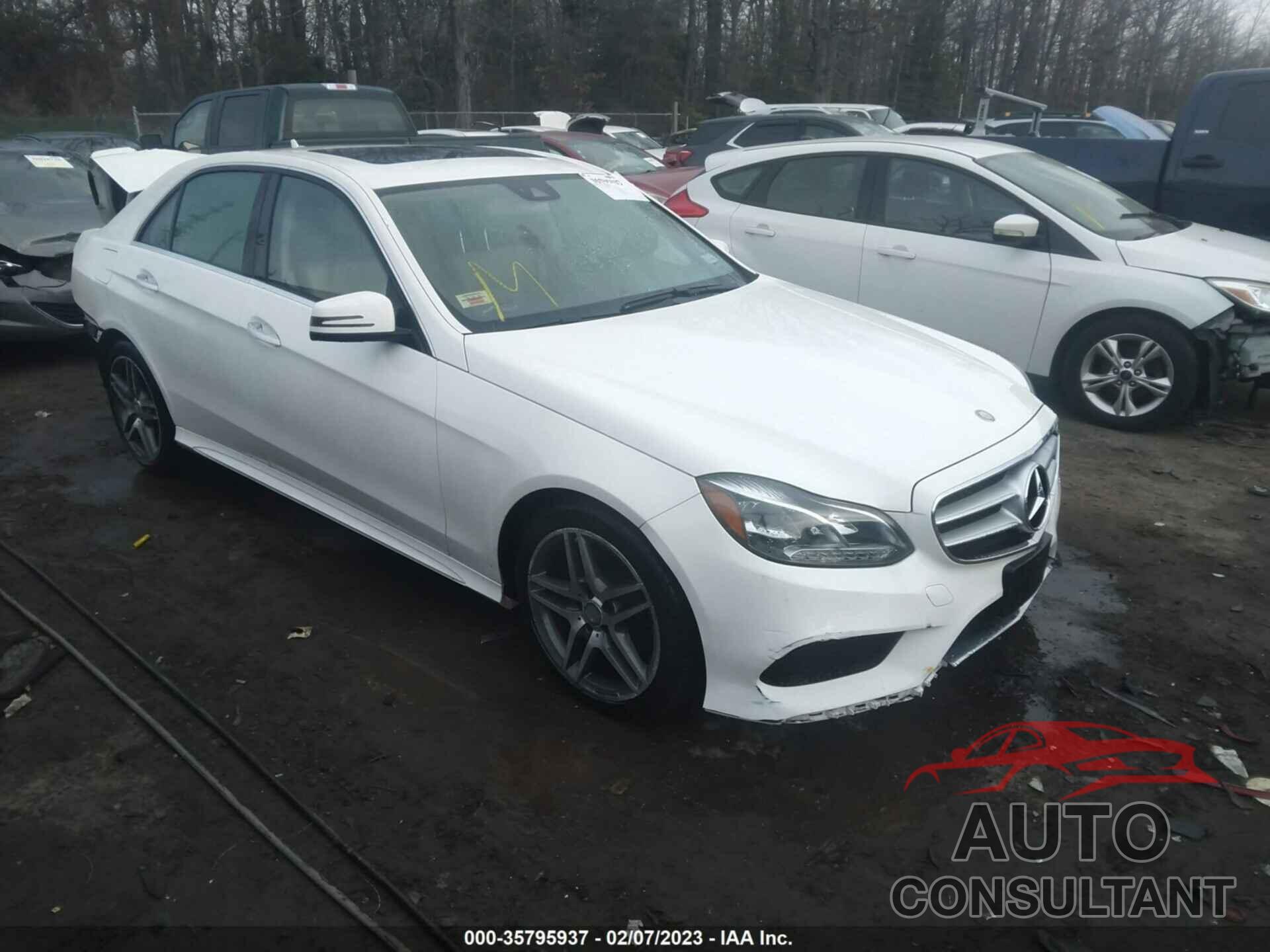 MERCEDES-BENZ E-CLASS 2016 - WDDHF8JB1GB297560