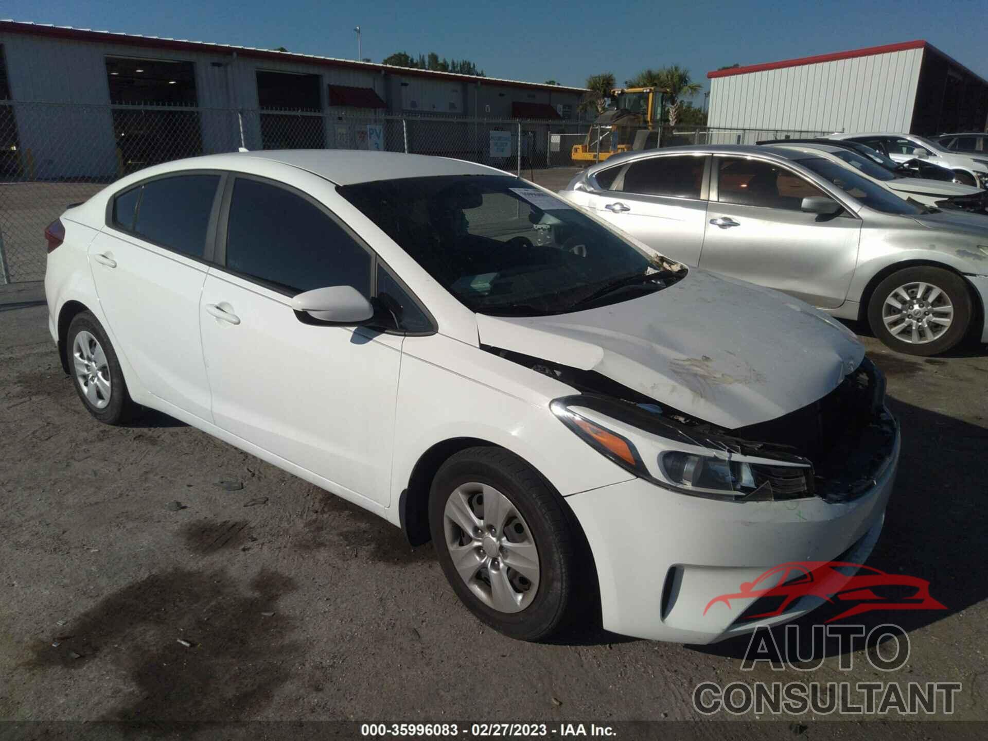 KIA FORTE 2017 - 3KPFK4A77HE077930