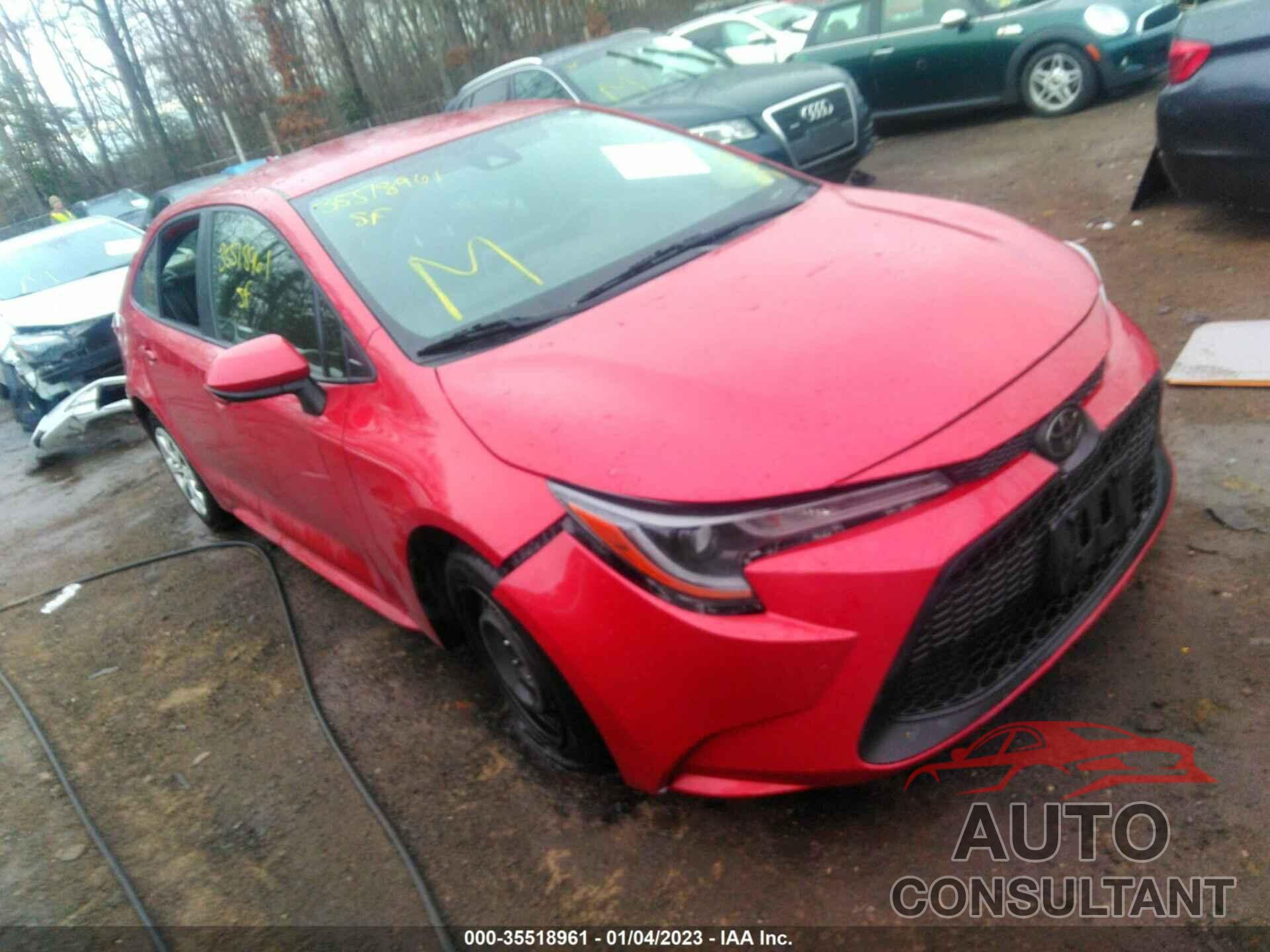 TOYOTA COROLLA 2020 - JTDEPRAE4LJ045523