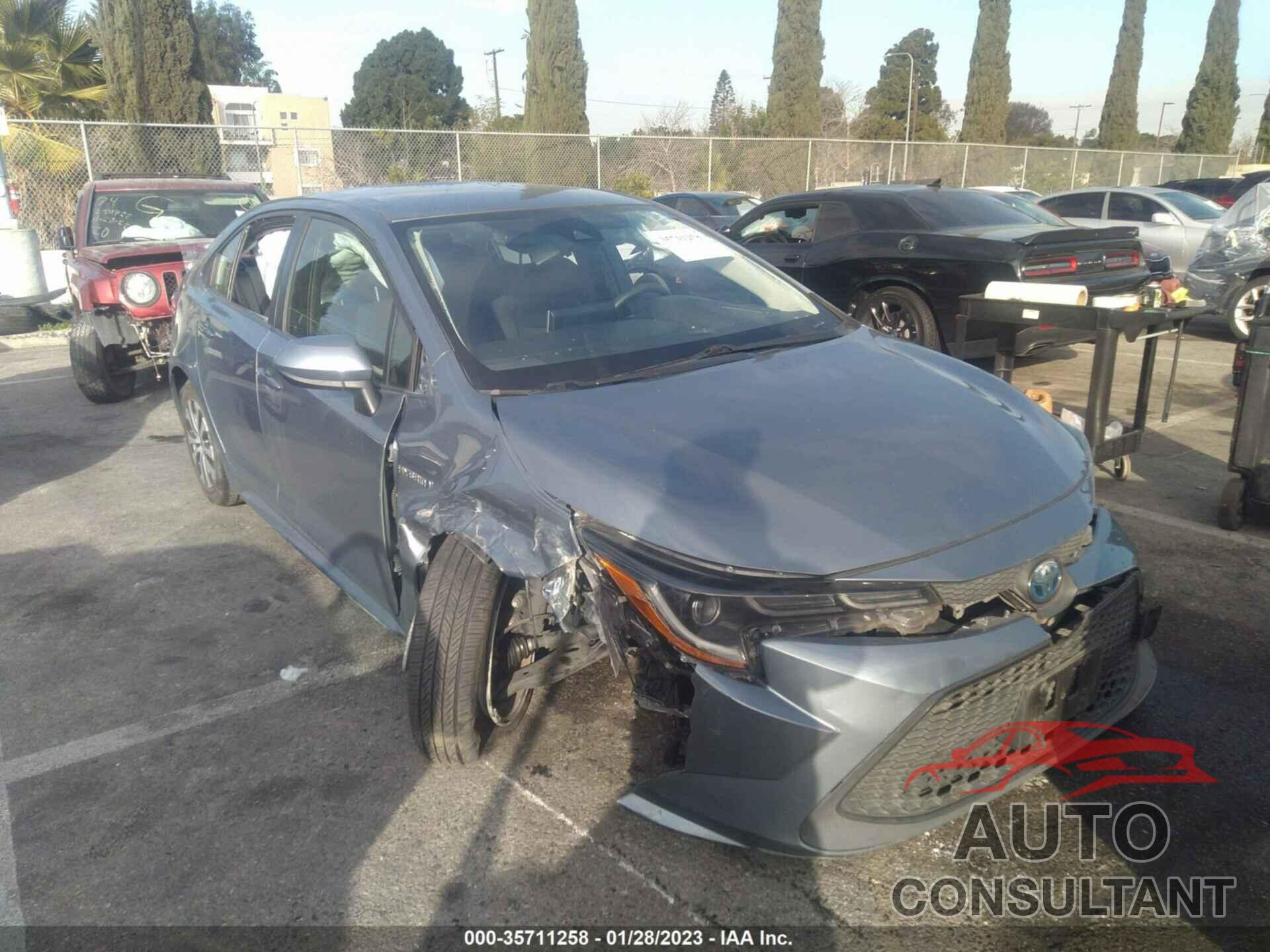 TOYOTA COROLLA 2020 - JTDEBRBE4LJ008081