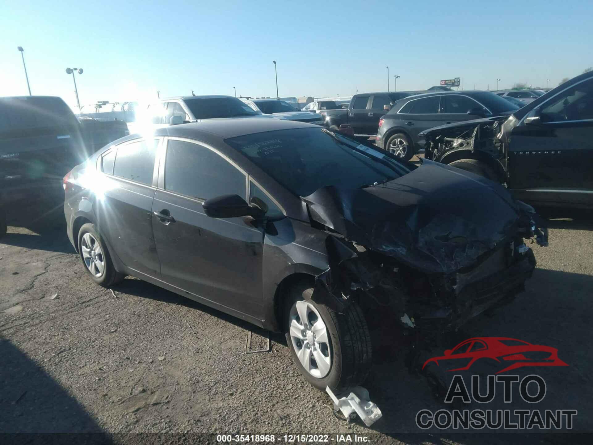 KIA FORTE 2018 - 3KPFK4A70JE238950