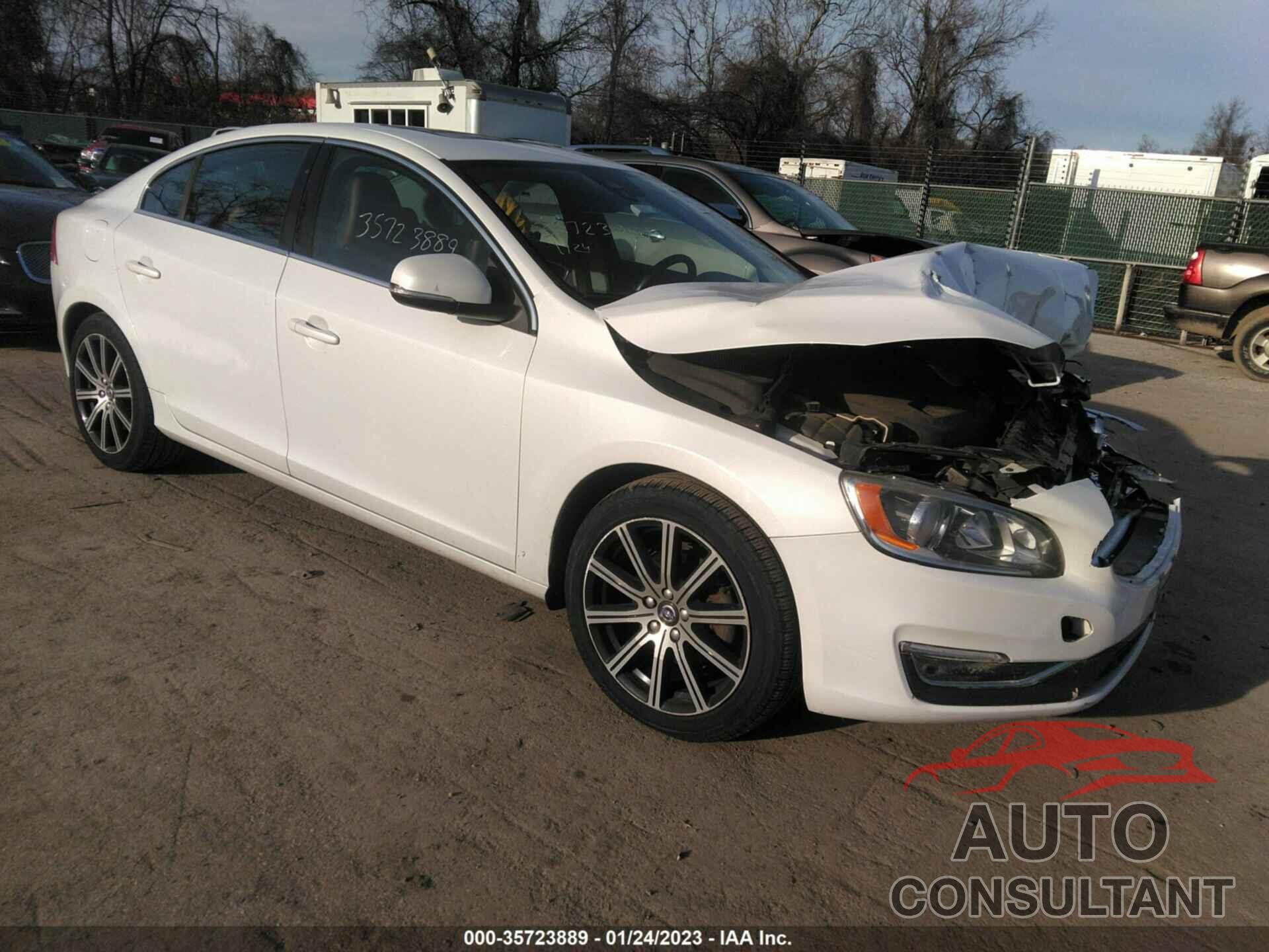 VOLVO S60 INSCRIPTION 2016 - LYV402FK8GB092249