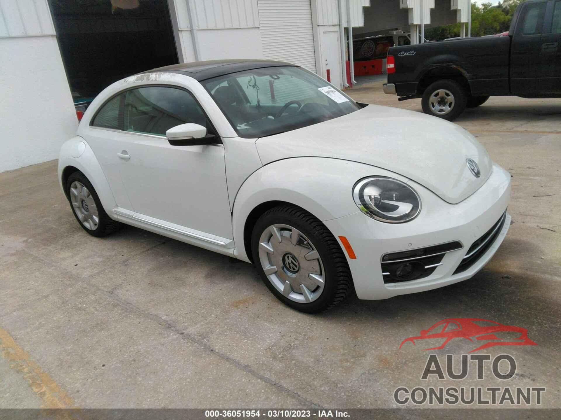 VOLKSWAGEN BEETLE 2019 - 3VWJD7AT5KM719879