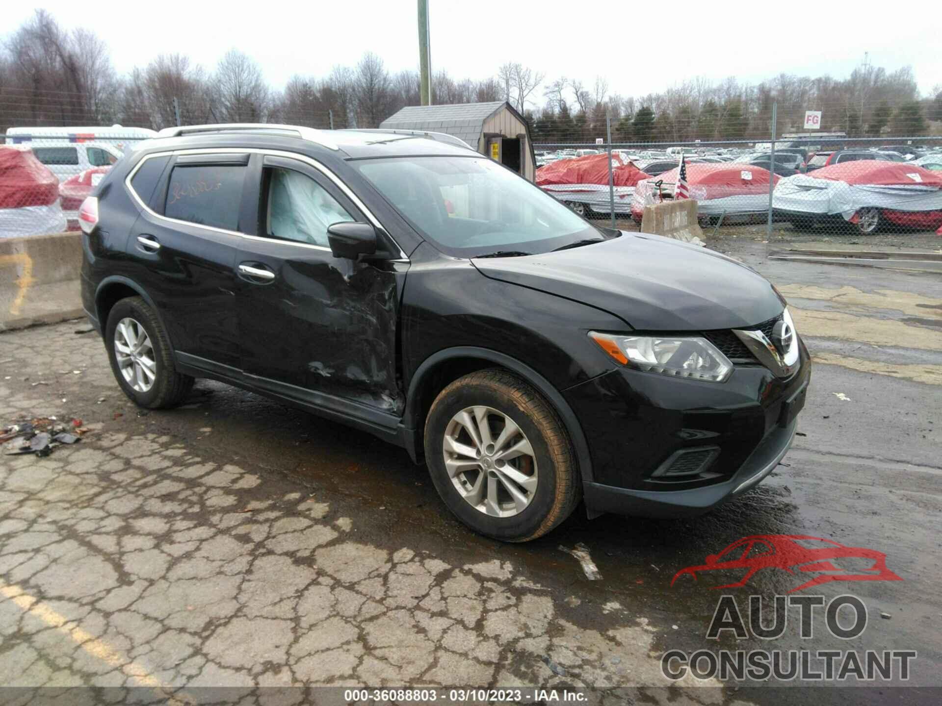 NISSAN ROGUE 2016 - KNMAT2MV5GP722689