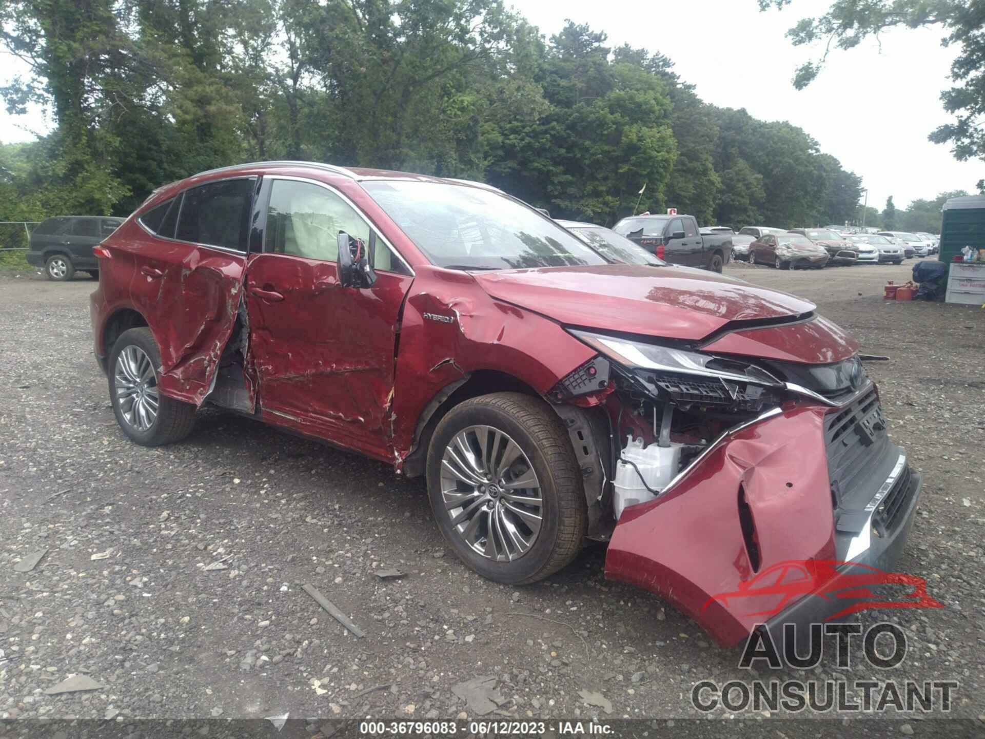 TOYOTA VENZA 2021 - JTEAAAAH6MJ064874