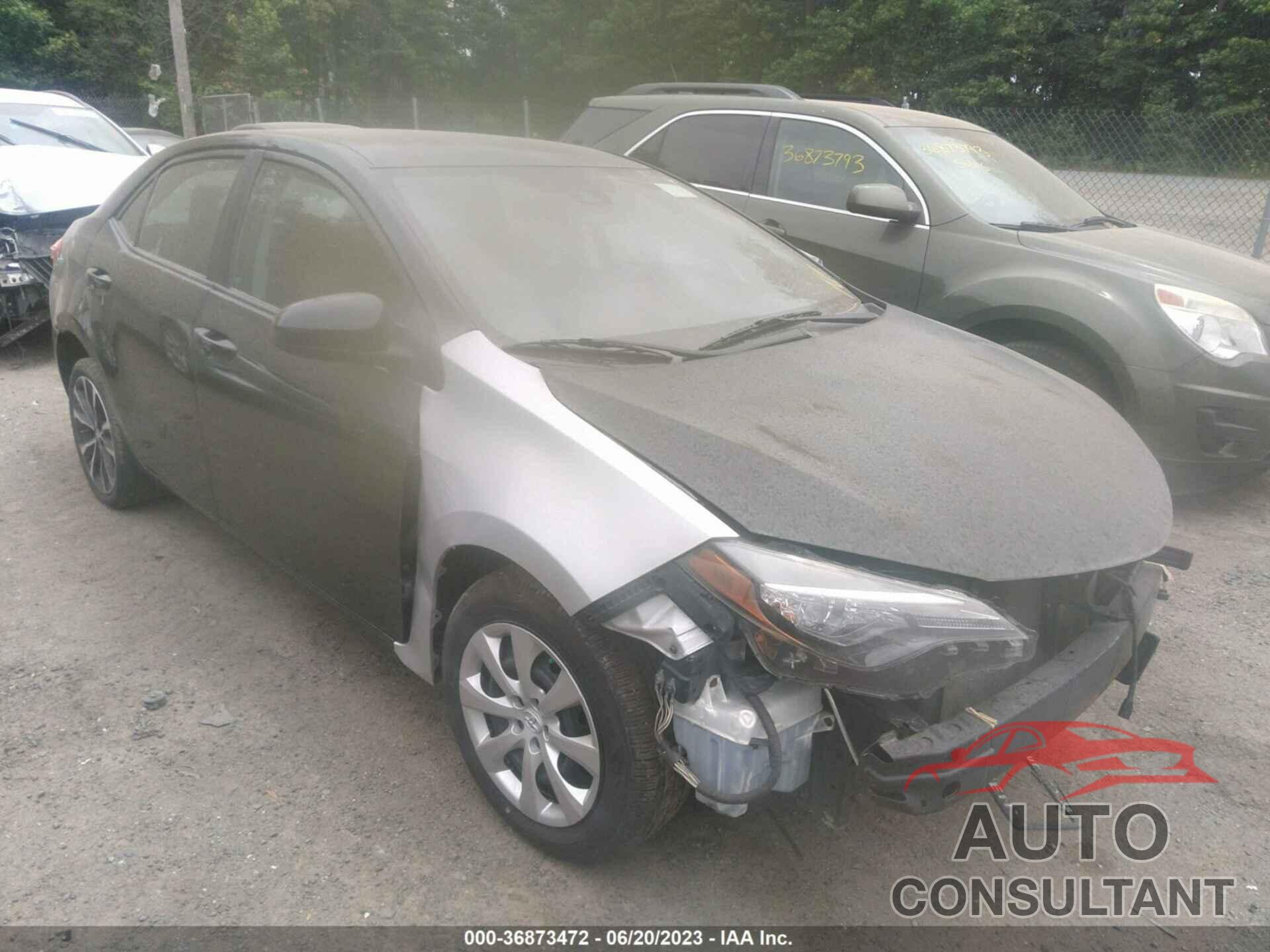 TOYOTA COROLLA 2017 - 2T1BURHE9HC956371