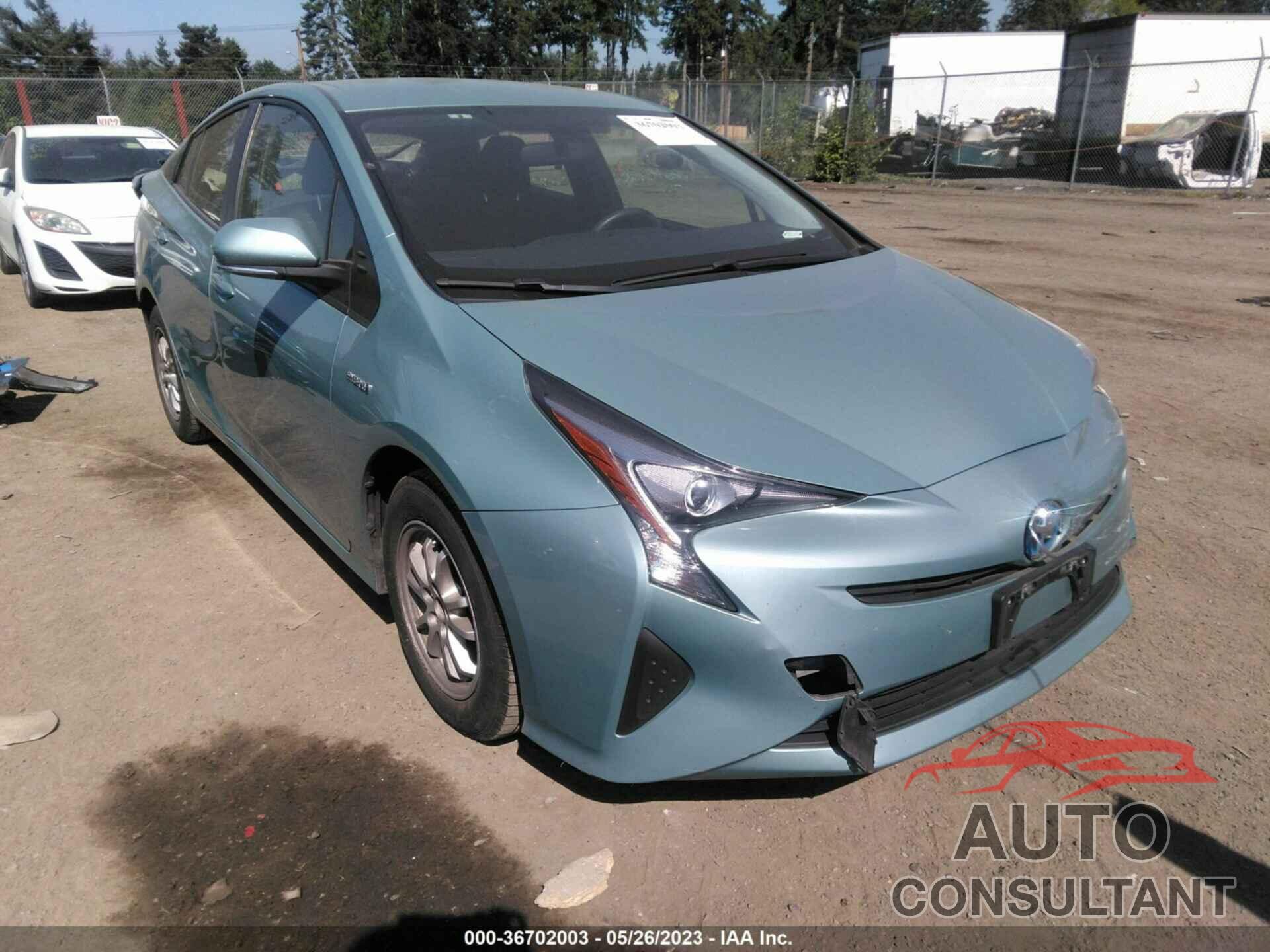 TOYOTA PRIUS 2016 - JTDKBRFUXG3017253