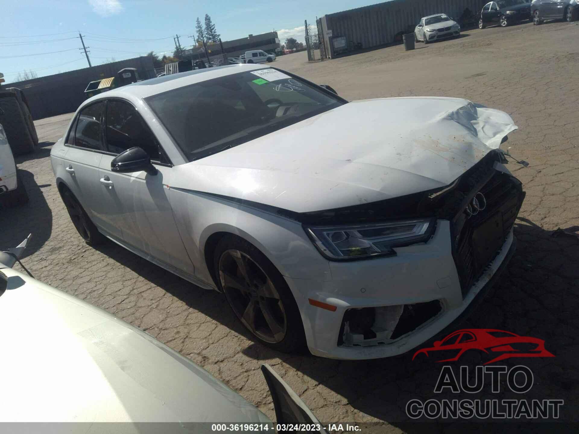 AUDI S4 2019 - WAUB4AF48KA002344