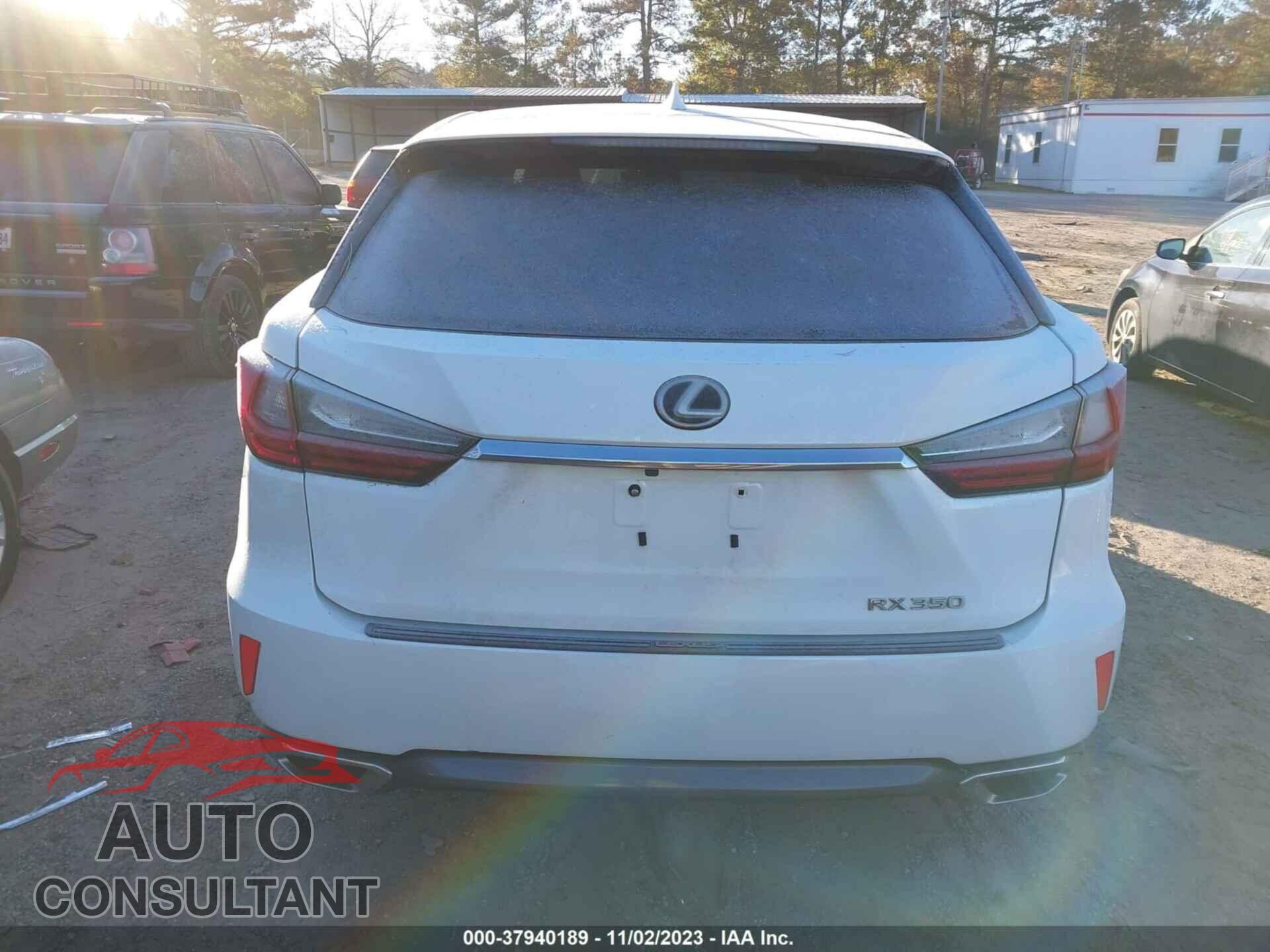 LEXUS RX 2017 - 2T2ZZMCA1HC066613