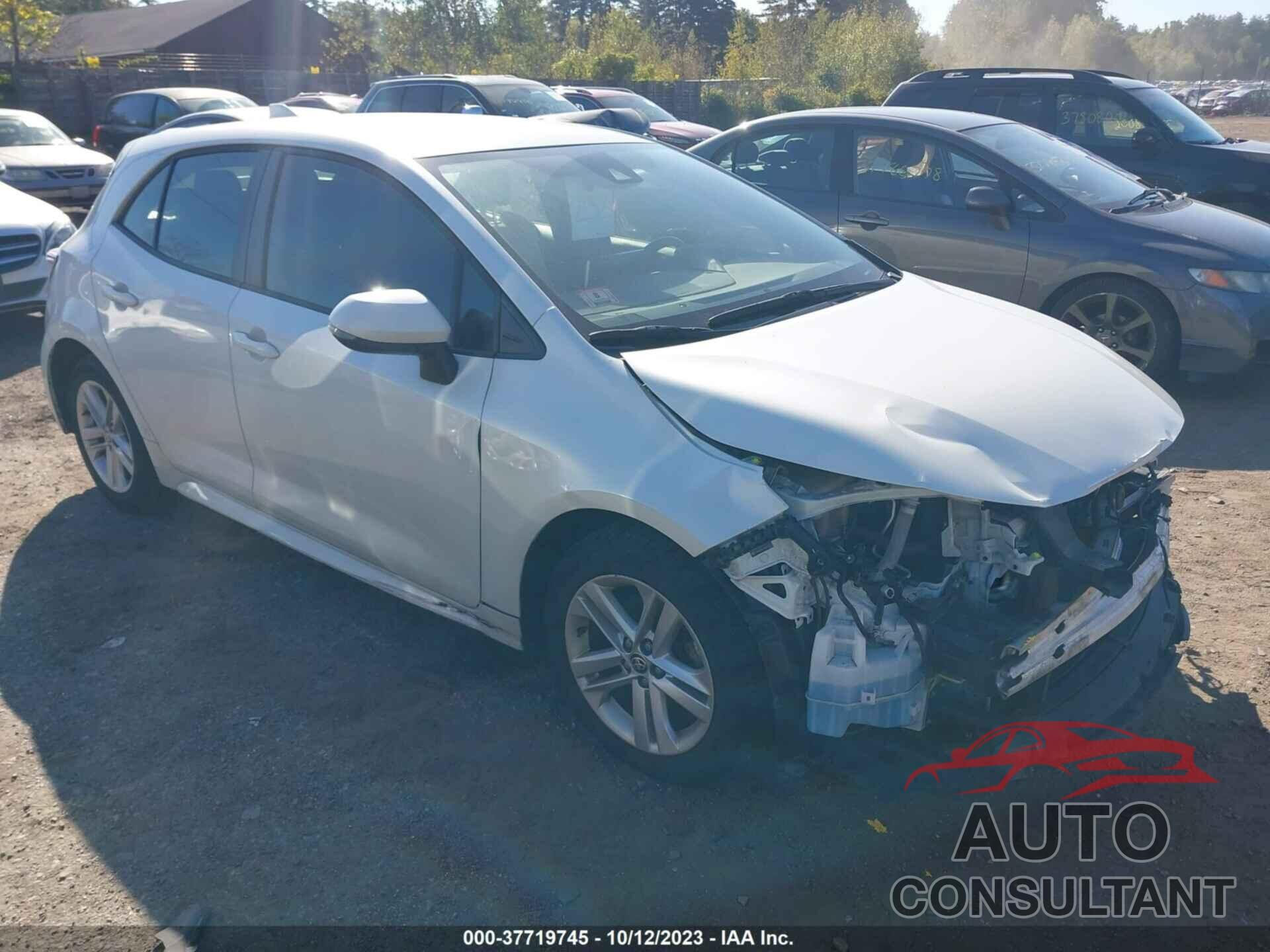 TOYOTA COROLLA 2019 - JTNK4RBE7K3043032