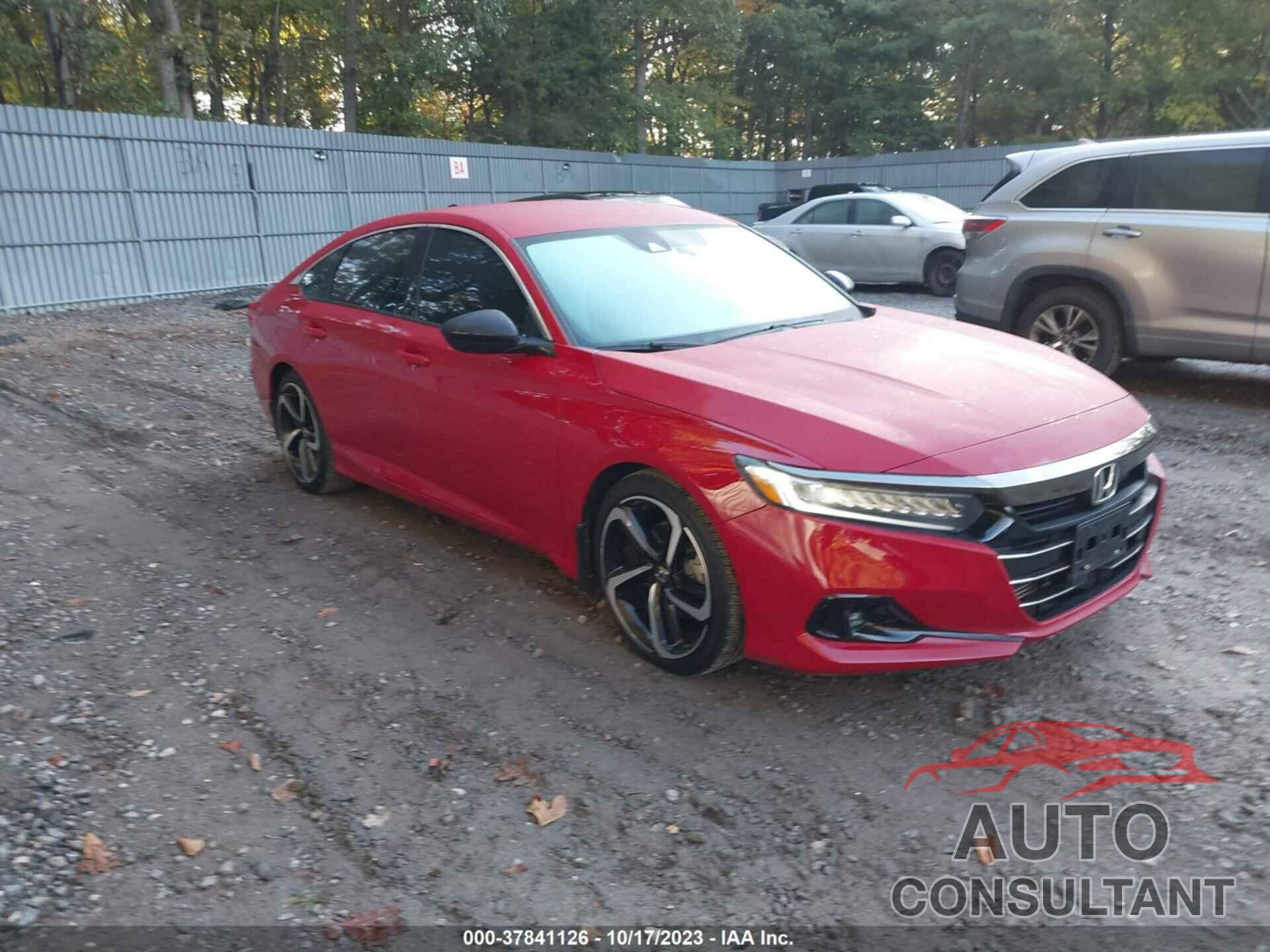 HONDA ACCORD 2022 - 1HGCV1F39NA022183