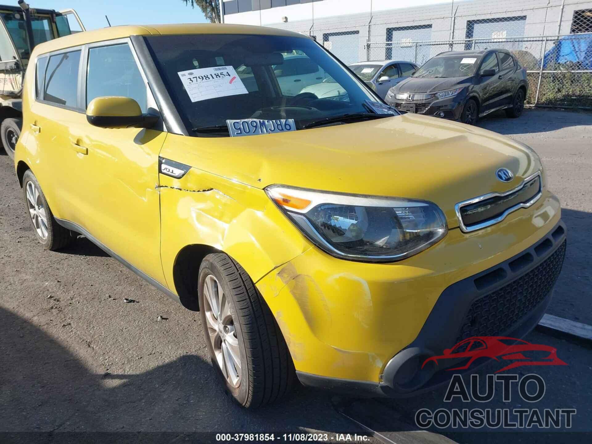 KIA SOUL 2015 - KNDJP3A55F7160015