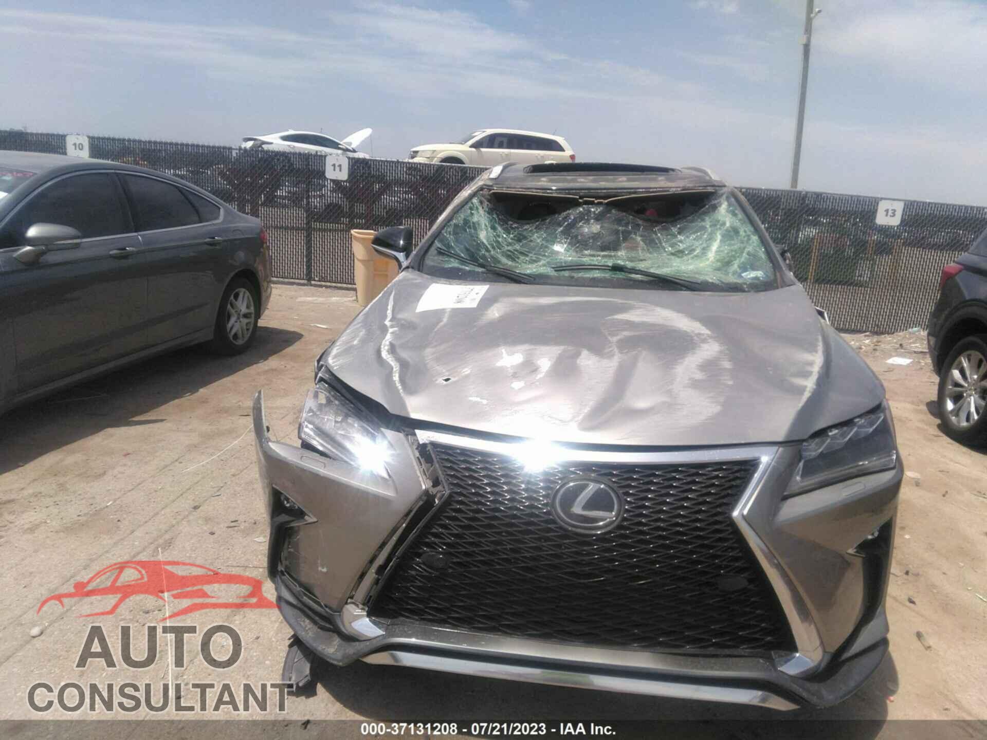 LEXUS RX 2017 - 2T2ZZMCA4HC041575