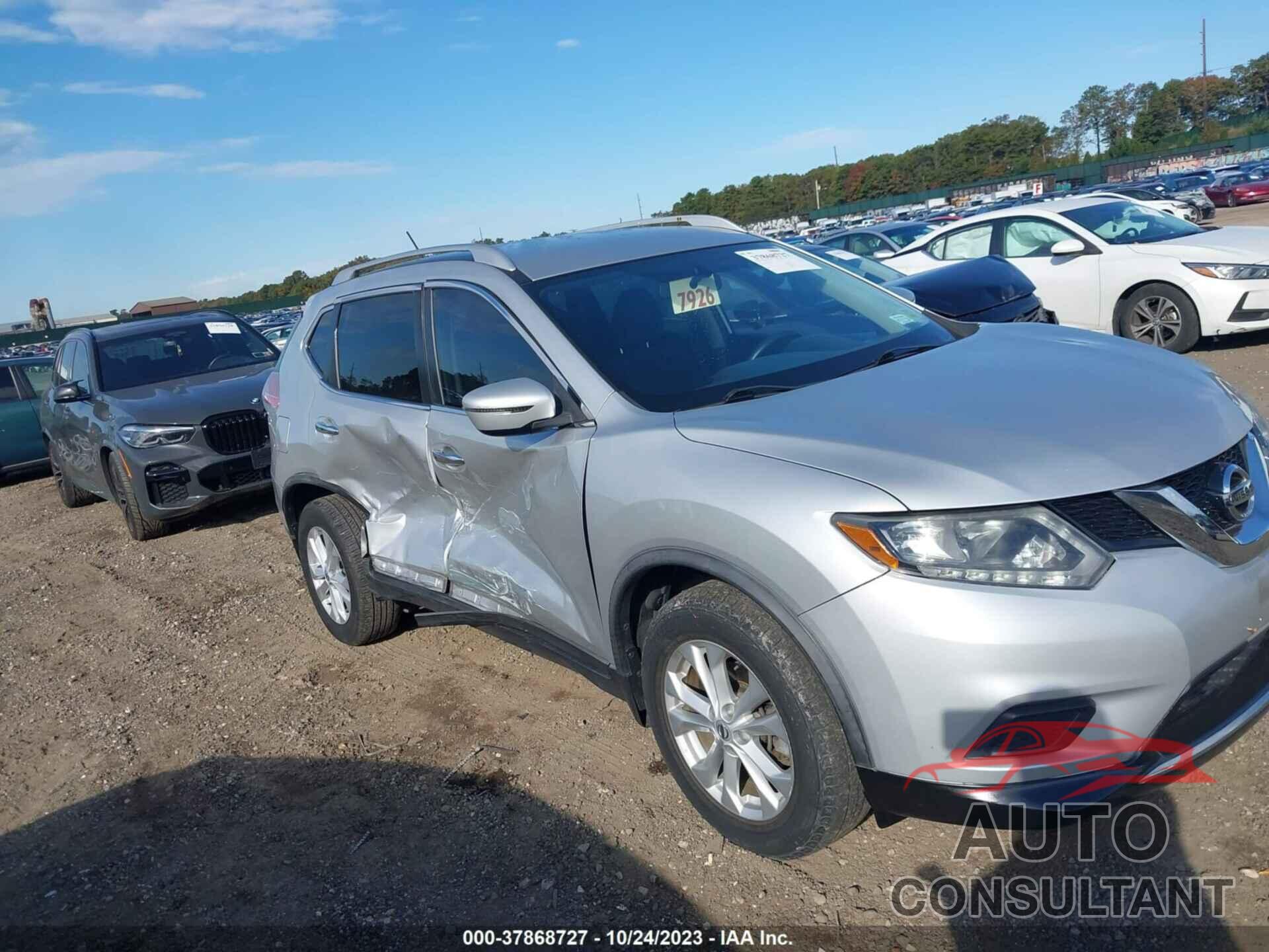 NISSAN ROGUE 2016 - KNMAT2MTXGP674203