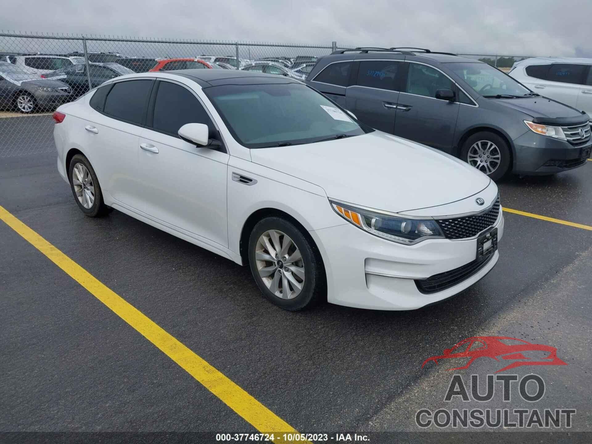 KIA OPTIMA 2016 - 5XXGU4L33GG102658