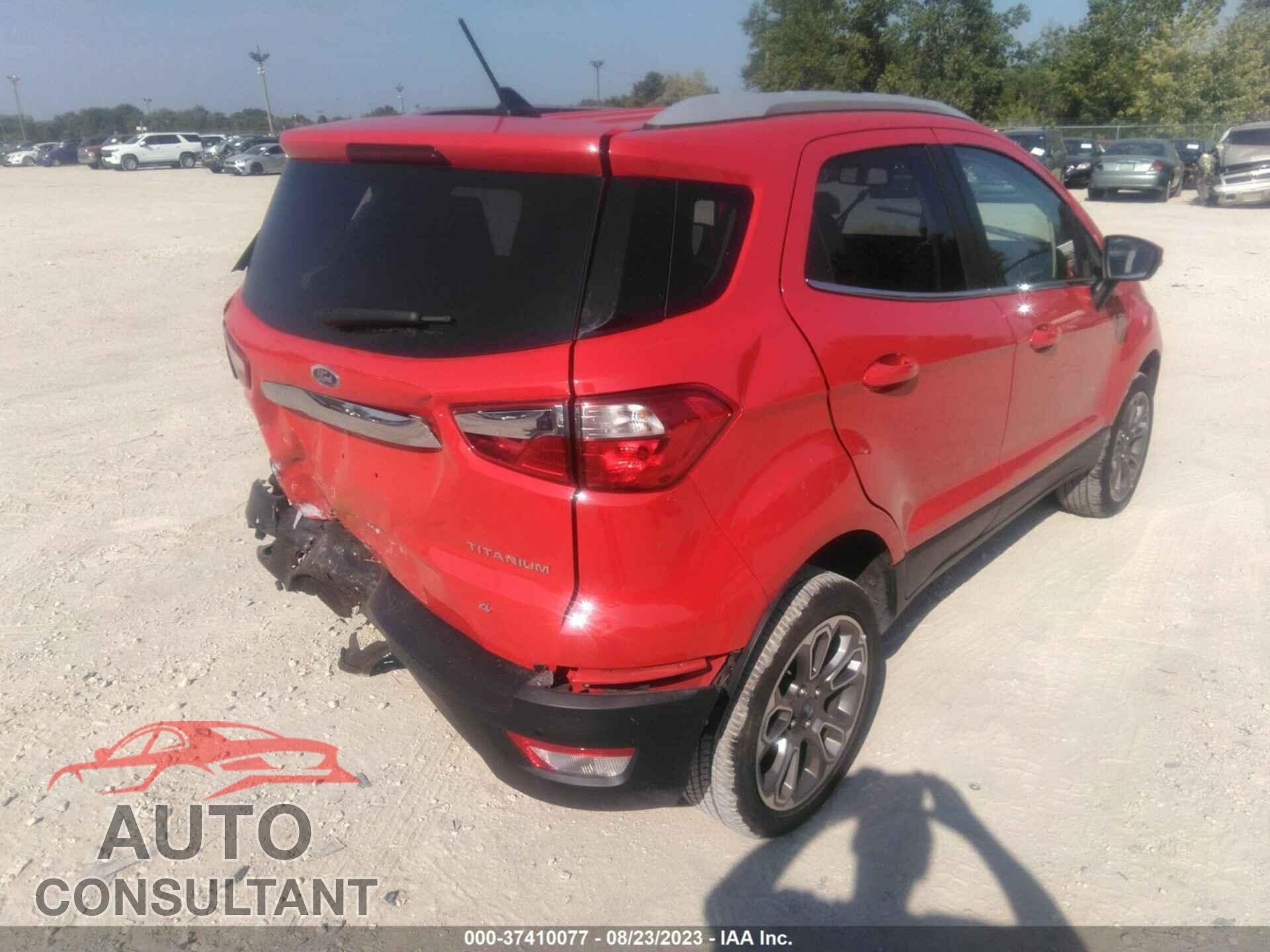 FORD ECOSPORT 2021 - MAJ6S3KL0MC425404