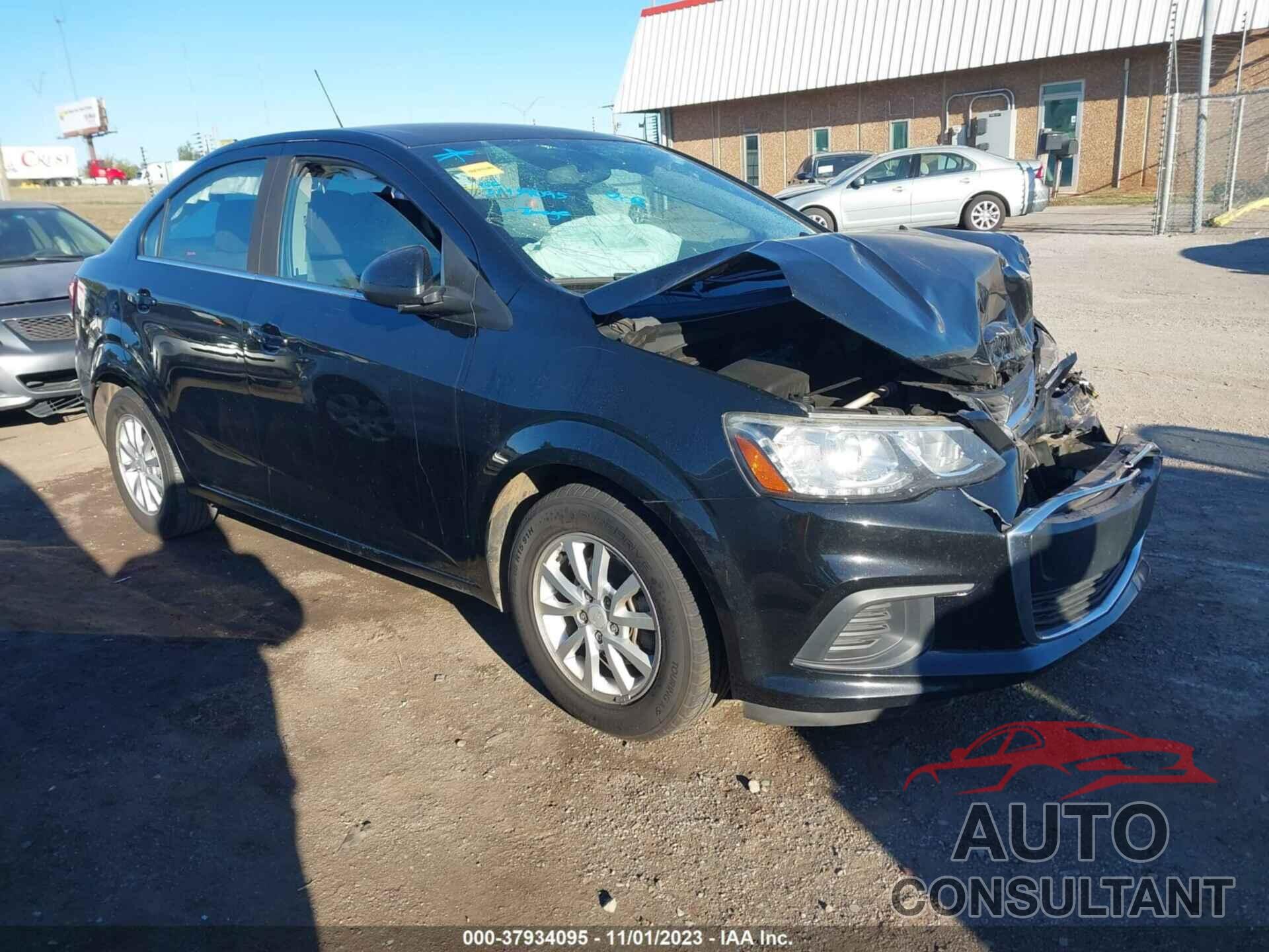 CHEVROLET SONIC 2017 - 1G1JD5SH3H4167264