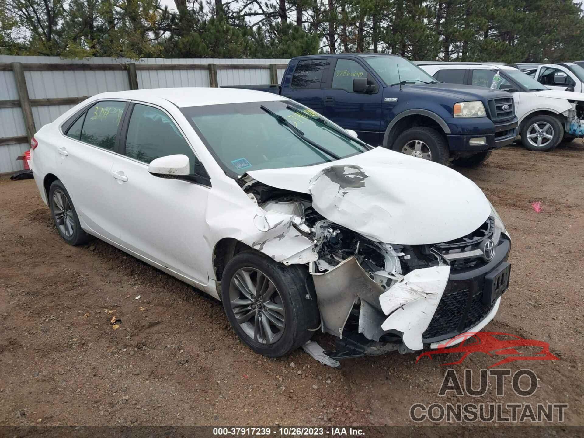 TOYOTA CAMRY 2016 - 4T1BF1FK8GU593417