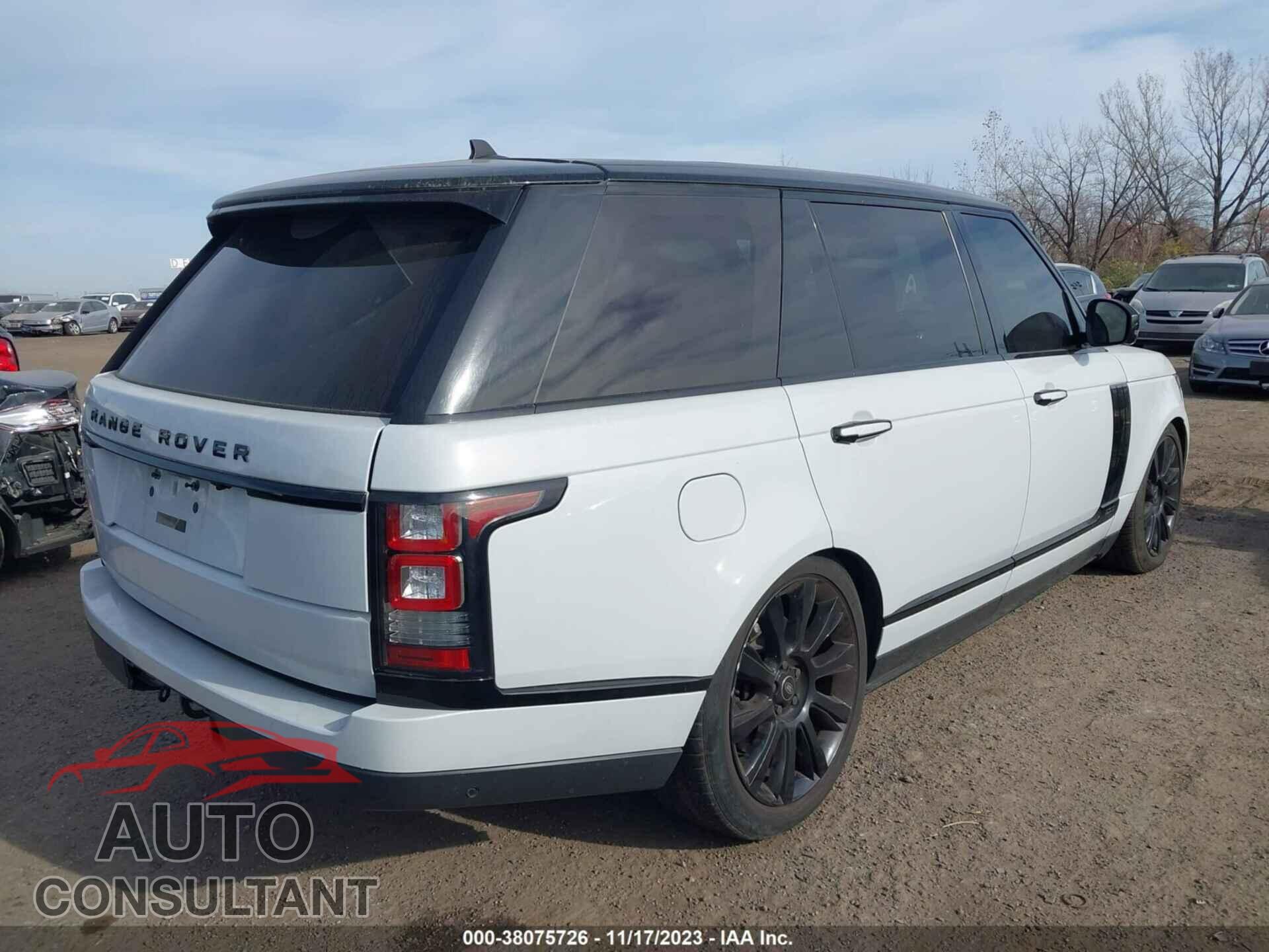 LAND ROVER RANGE ROVER 2016 - SALGV3EF1GA261035