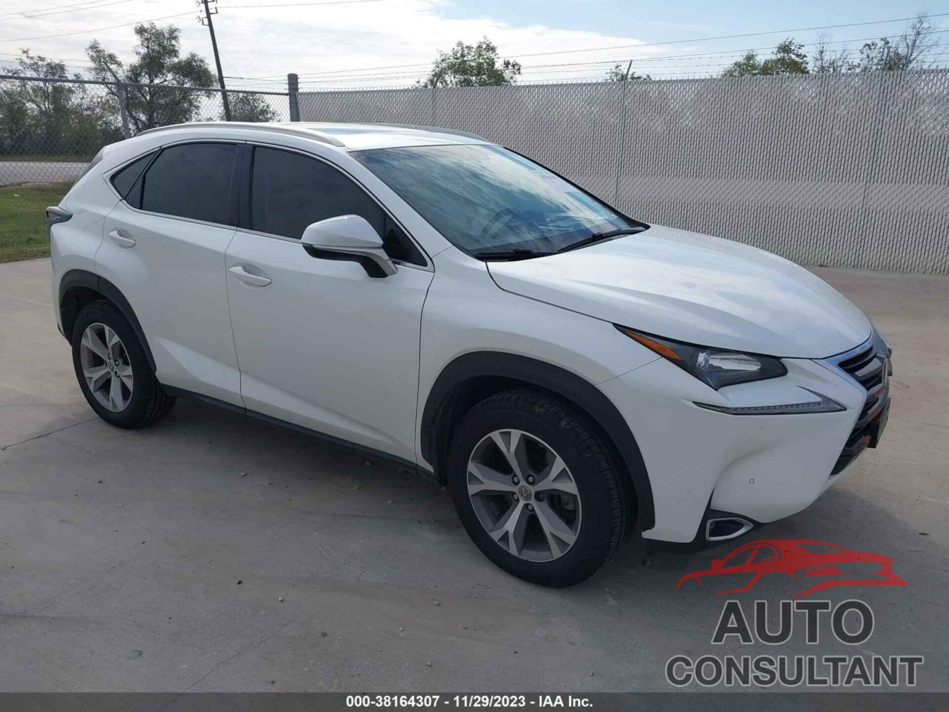 LEXUS NX 200T 2017 - JTJBARBZ4H2143679