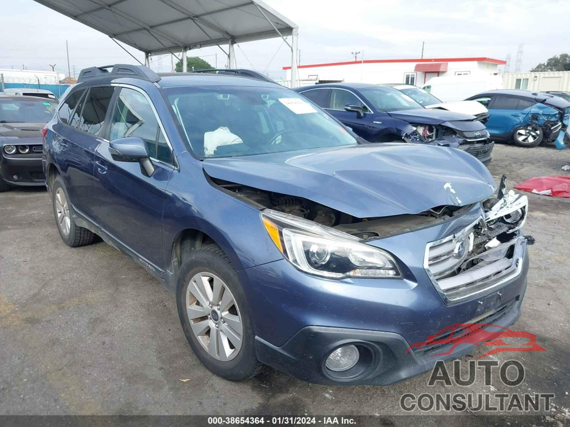 SUBARU OUTBACK 2017 - 4S4BSAFC1H3391367