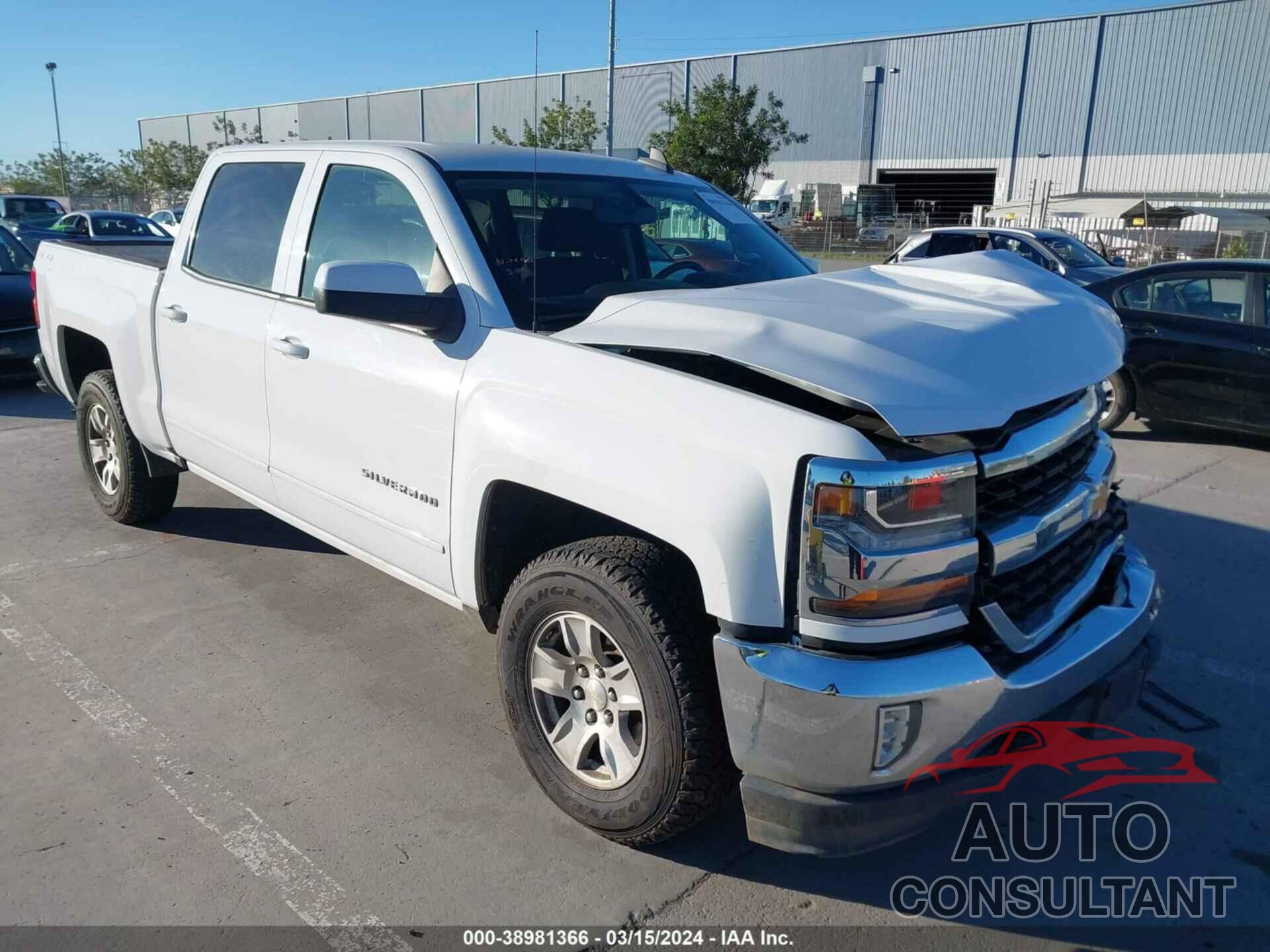 CHEVROLET SILVERADO 1500 2017 - 3GCUKREC4HG405580