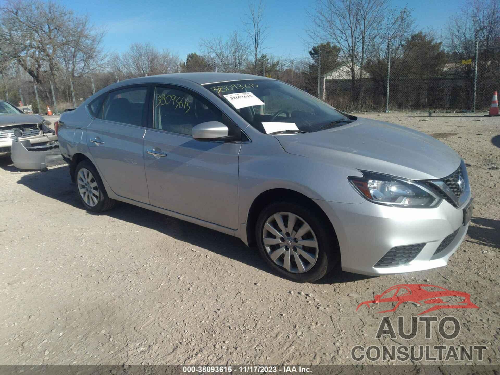 NISSAN SENTRA 2016 - 3N1AB7APXGY309383