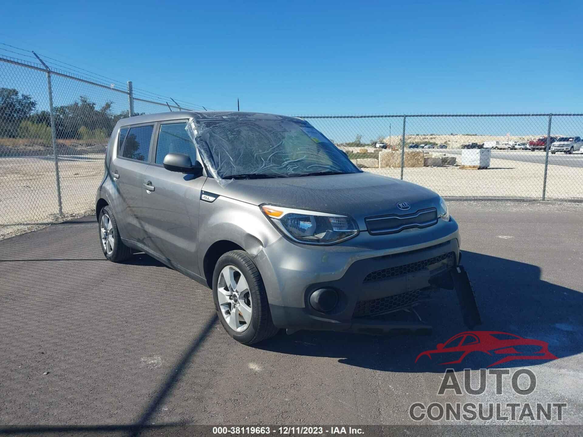 KIA SOUL 2019 - KNDJN2A27K7012352