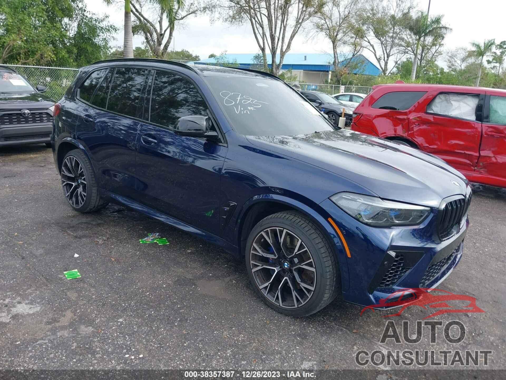 BMW X5 M 2022 - 5YMJU0C08N9L48725