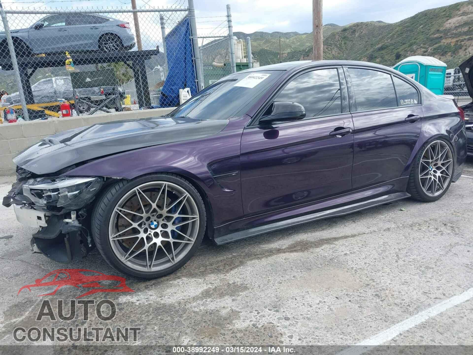 BMW M3 2018 - WBS8M9C58J5J79761