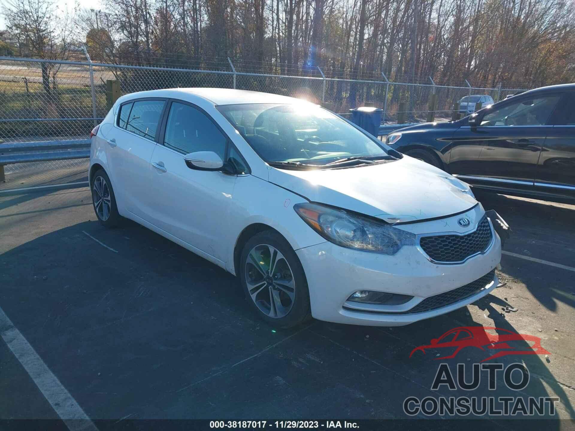 KIA FORTE 2016 - KNAFX5A87G5629482