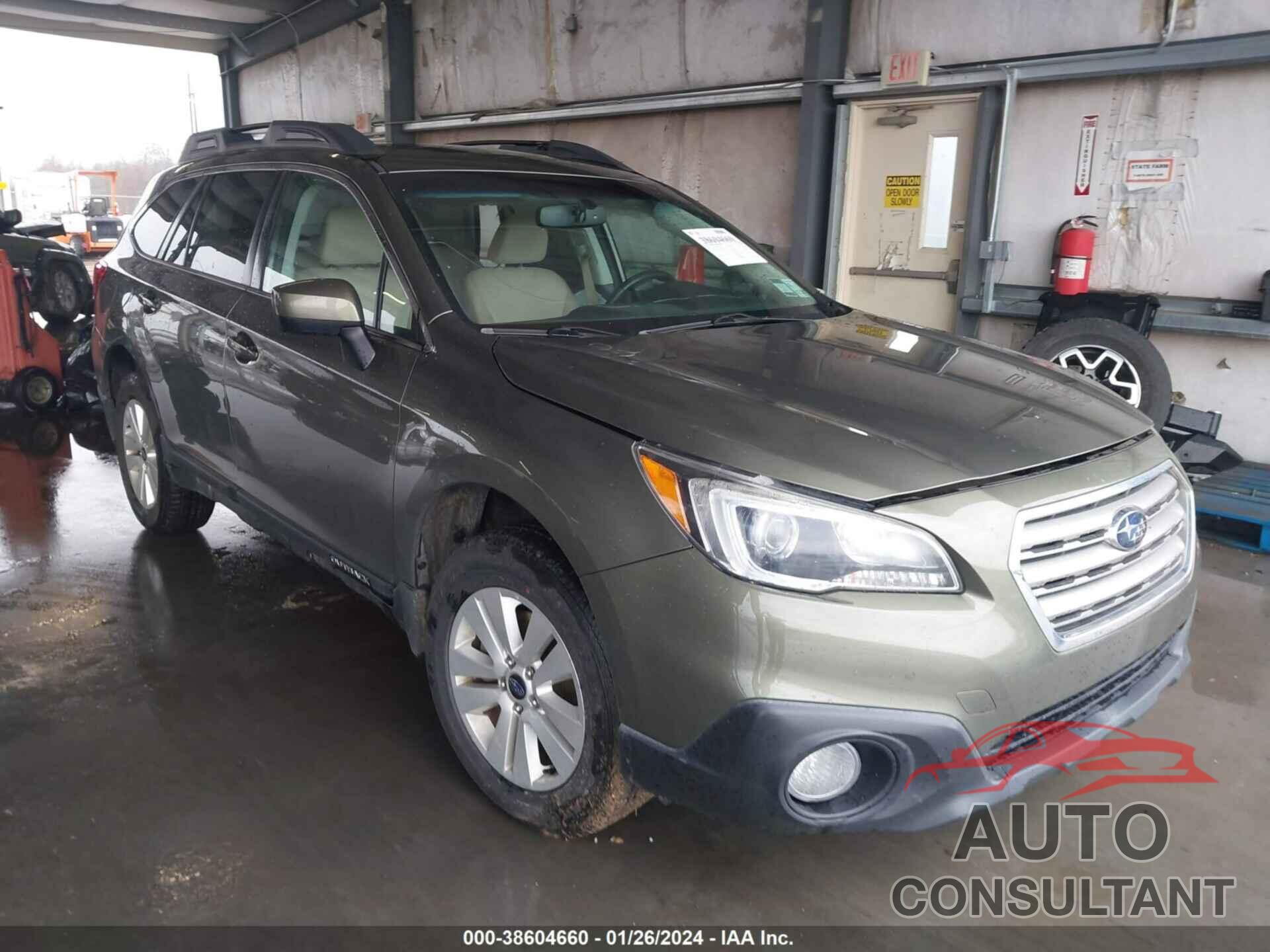 SUBARU OUTBACK 2017 - 4S4BSADC2H3410088