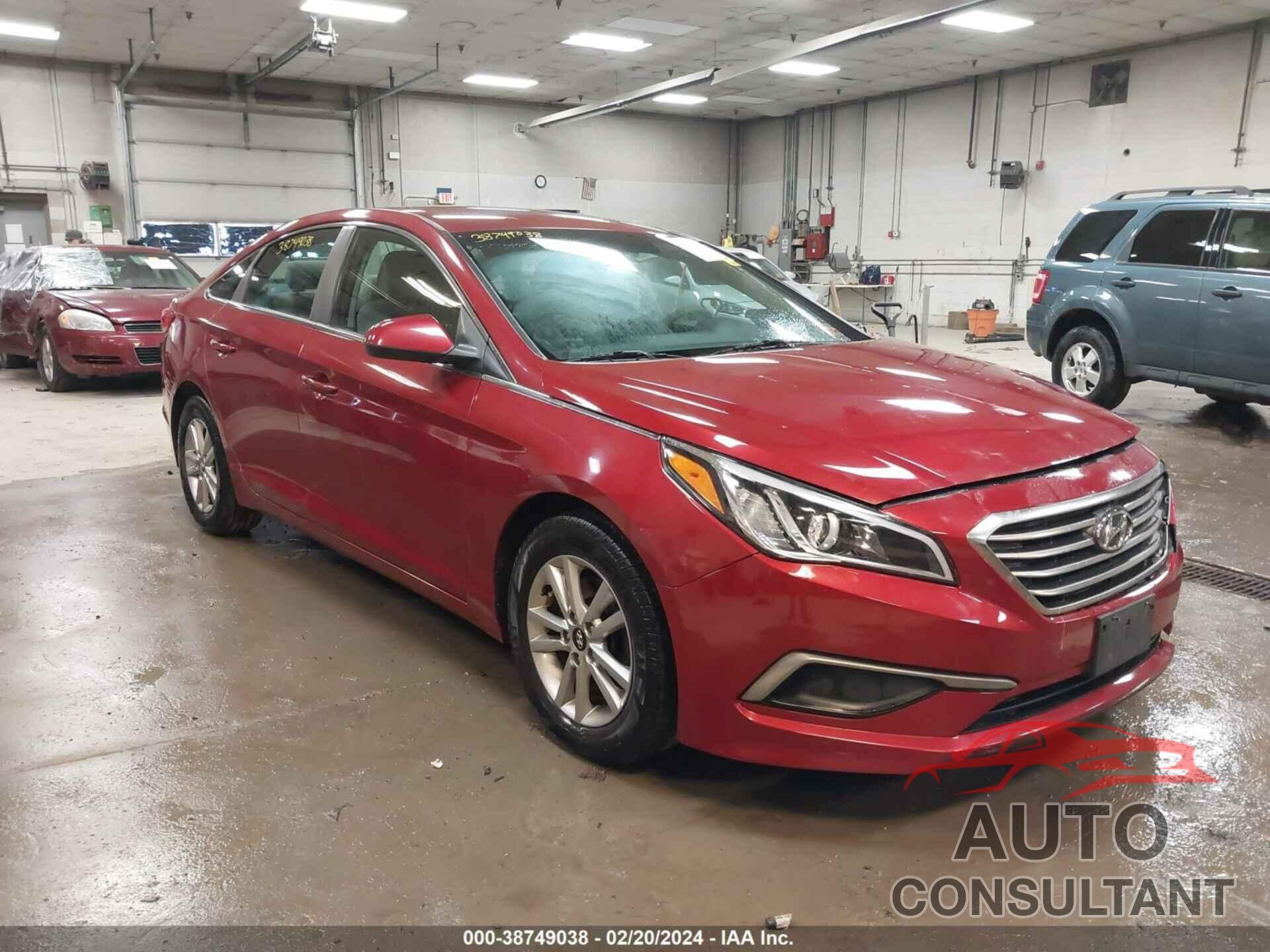 HYUNDAI SONATA 2016 - 5NPE24AF9GH393956