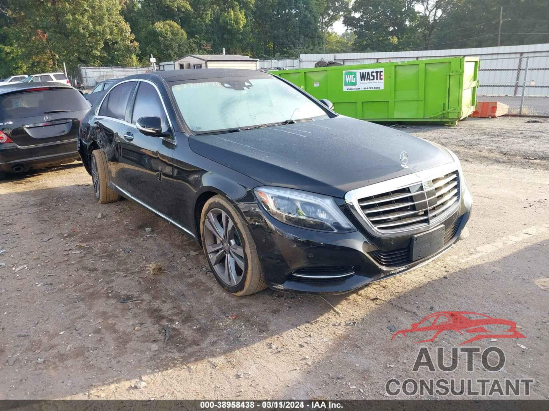 MERCEDES-BENZ S 550 2016 - WDDUG8CB9GA242028