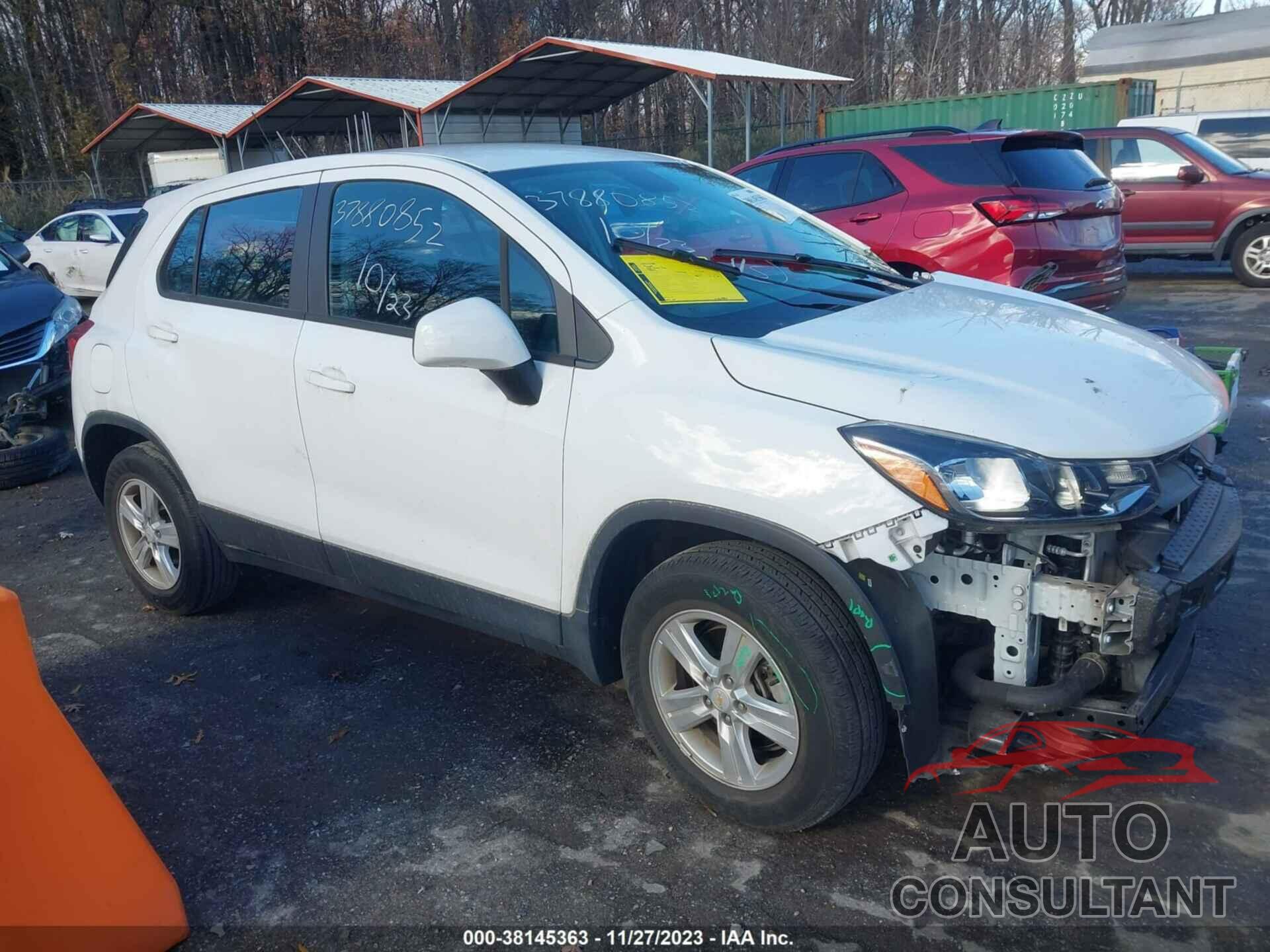 CHEVROLET TRAX 2018 - KL7CJNSB8JB570868