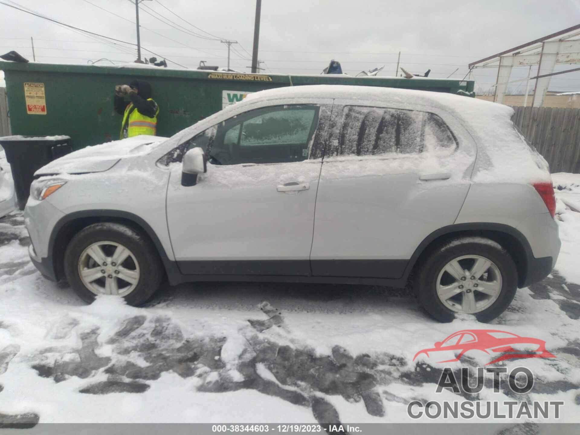 CHEVROLET TRAX 2020 - 3GNCJKSB0LL211329