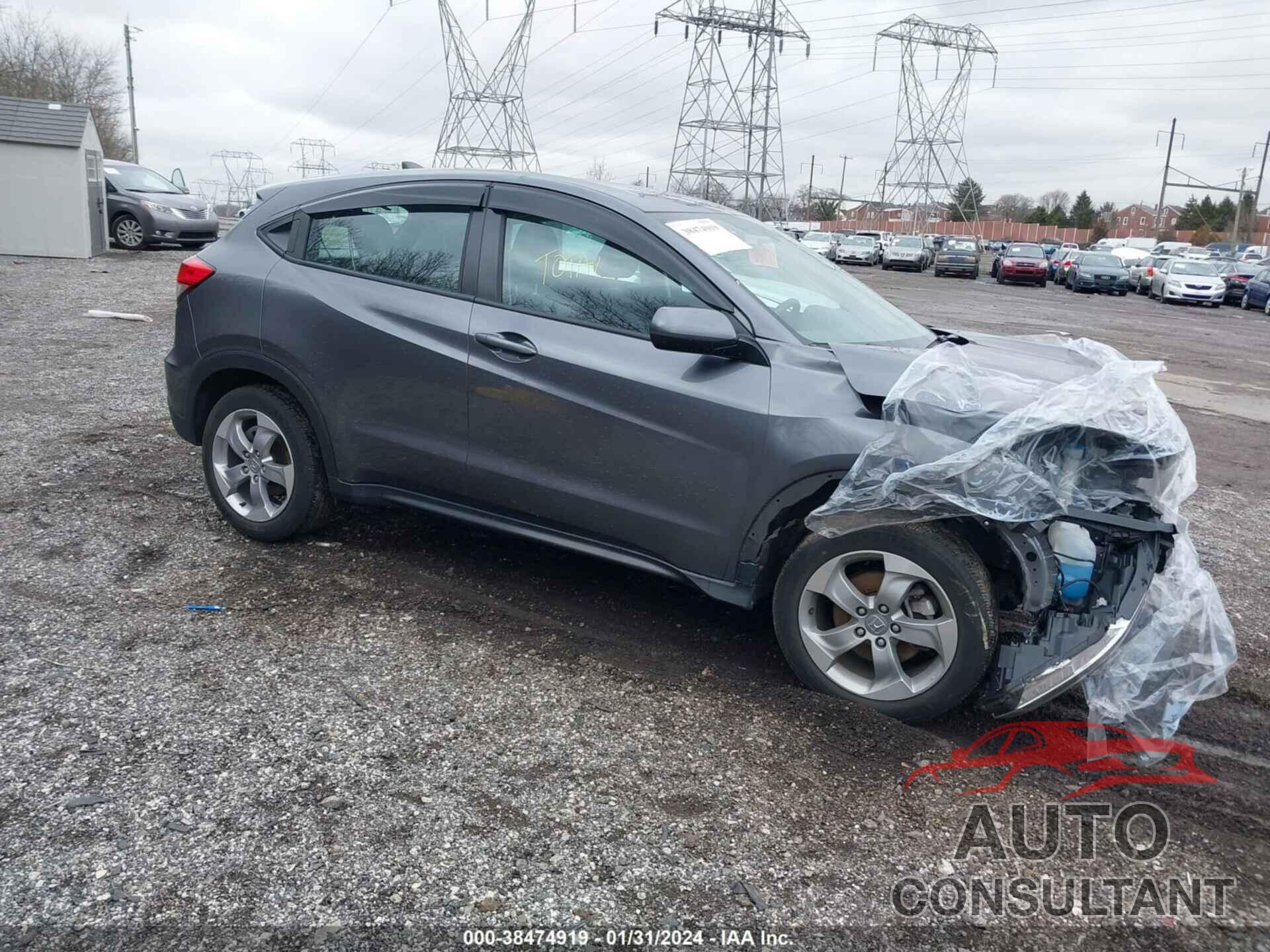 HONDA HR-V 2021 - 3CZRU6H37MM739327