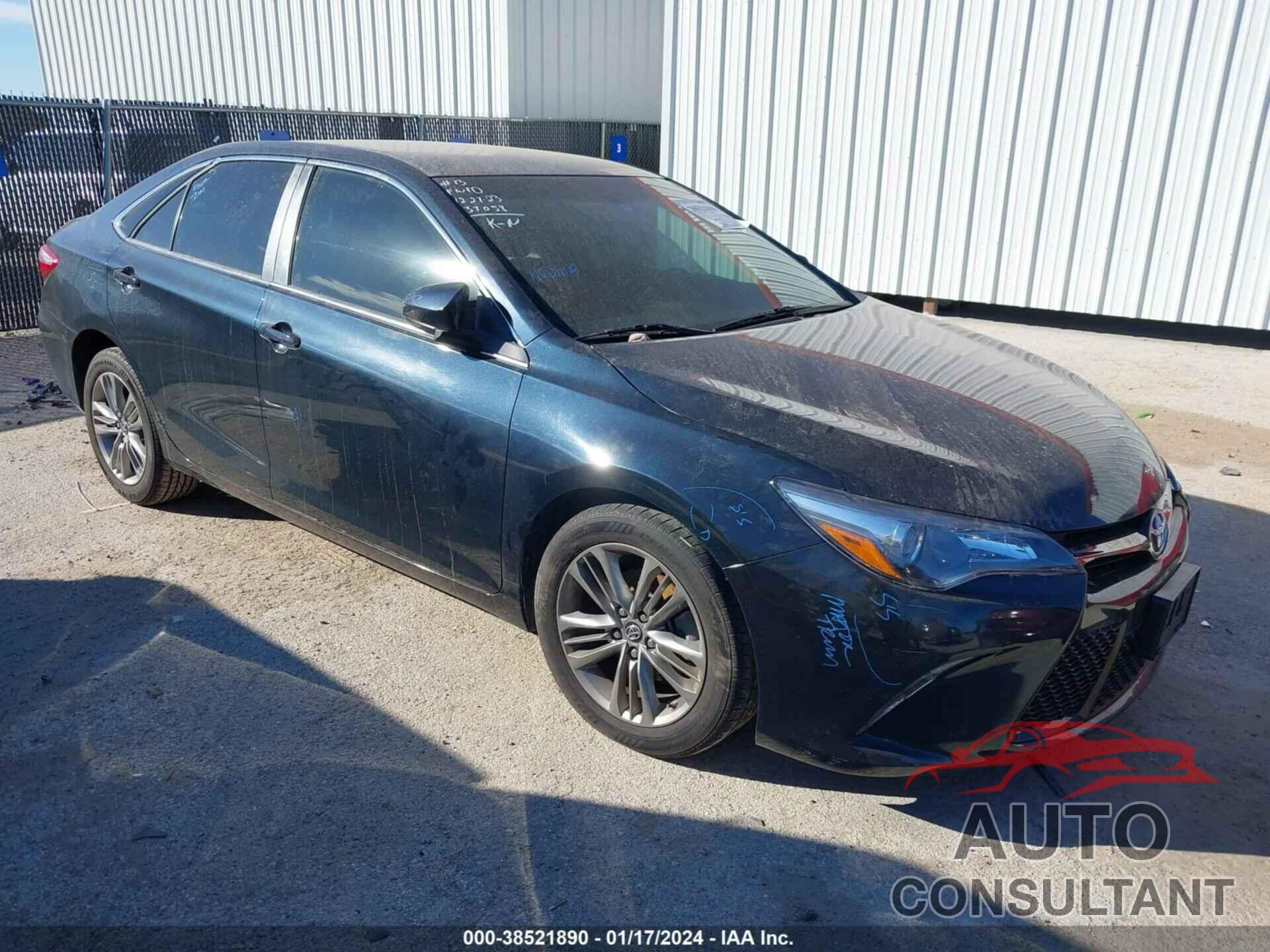 TOYOTA CAMRY 2017 - 4T1BF1FK3HU318376