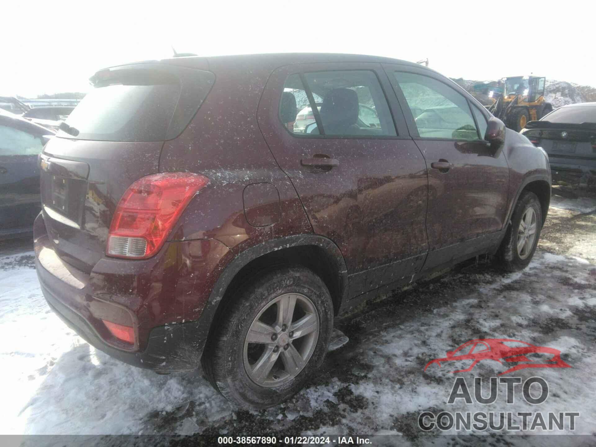 CHEVROLET TRAX 2017 - 3GNCJNSB2HL275722