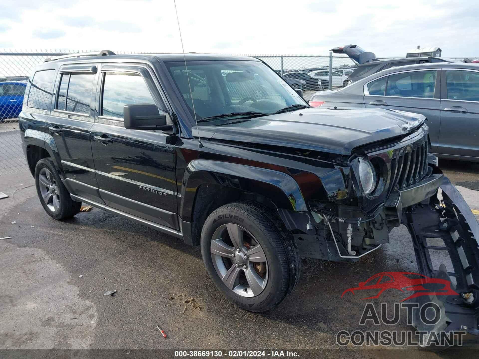 JEEP PATRIOT 2016 - 1C4NJPBA3GD706450