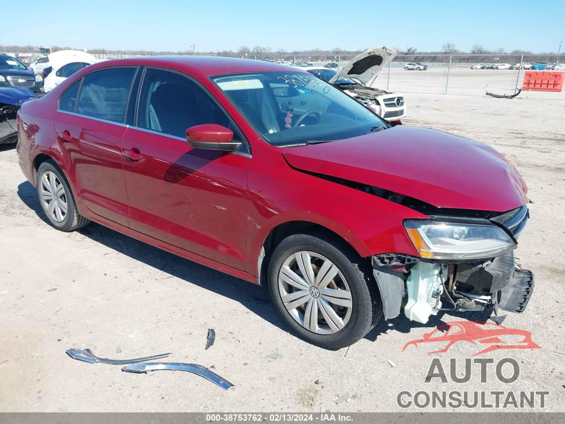 VOLKSWAGEN JETTA 2017 - 3VW2B7AJ4HM356668