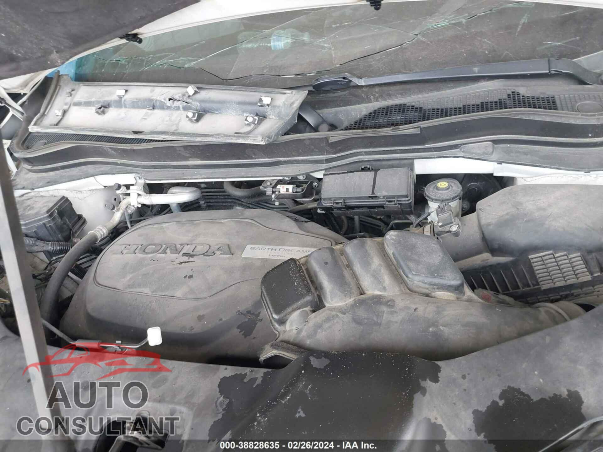 HONDA PILOT 2017 - 5FNYF6H53HB094375