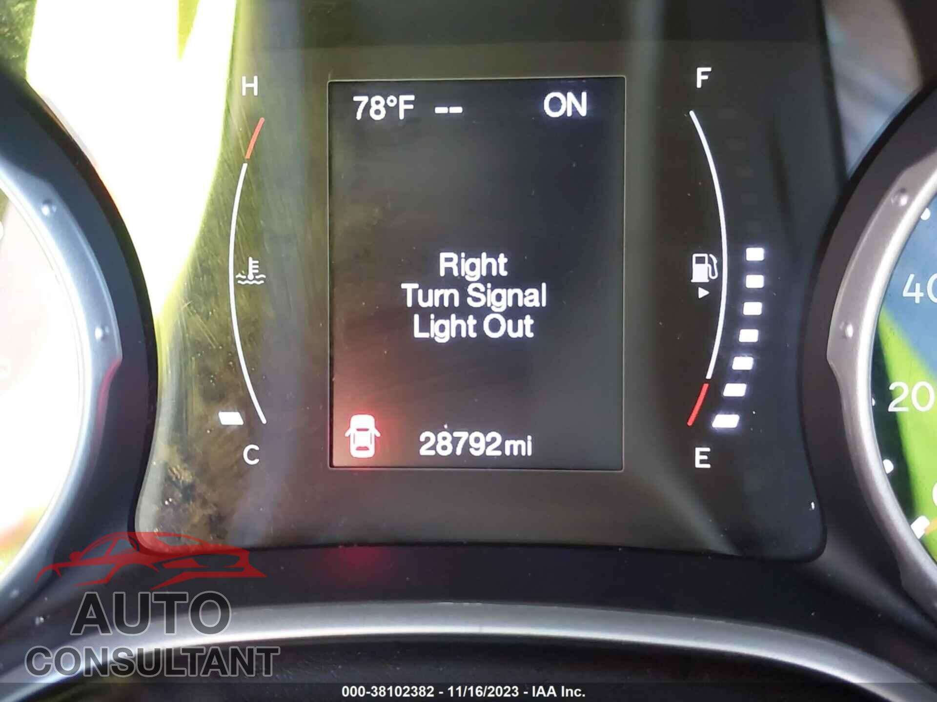 JEEP COMPASS 2020 - 3C4NJCBB8LT118078