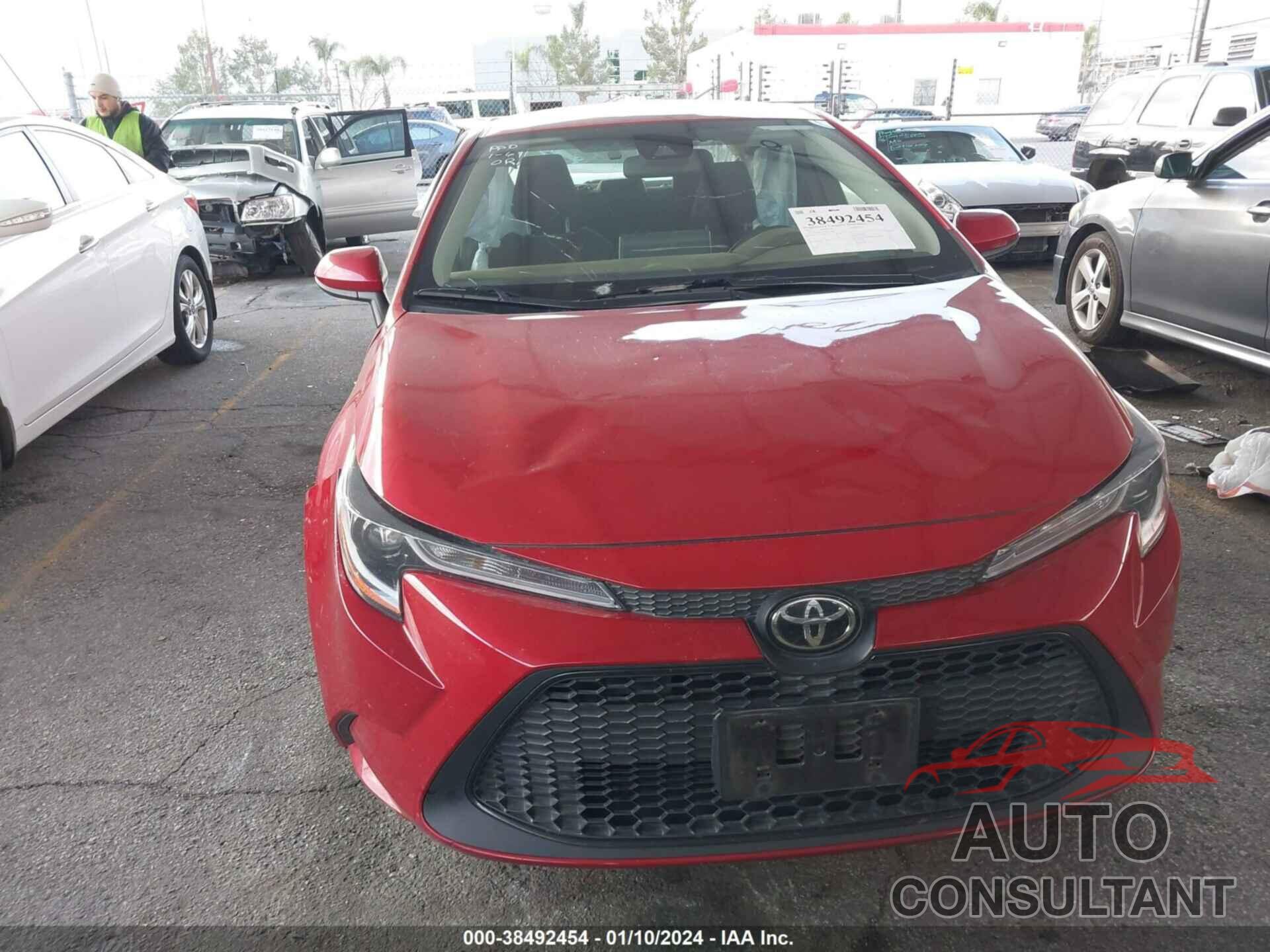 TOYOTA COROLLA 2021 - JTDEPMAE3MJ179928