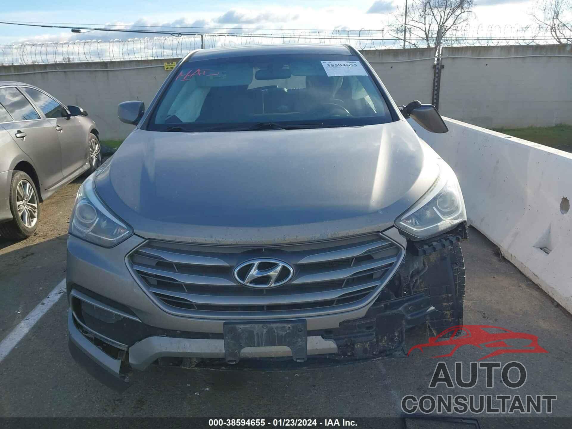 HYUNDAI SANTA FE SPORT 2017 - 5XYZTDLB8HG428052